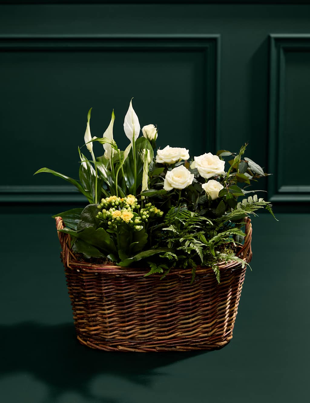 Spring Flowering Basket & Belgian Chocolates 3 of 6