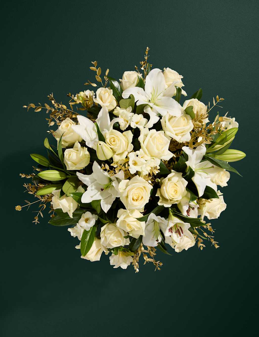 The Dame Joan Collins Bouquet with Vodka Martini Cocktail 2 of 13