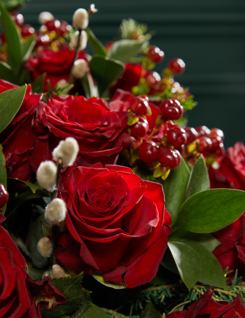 Luxury Festive Red Rose Bundle 3 of 6