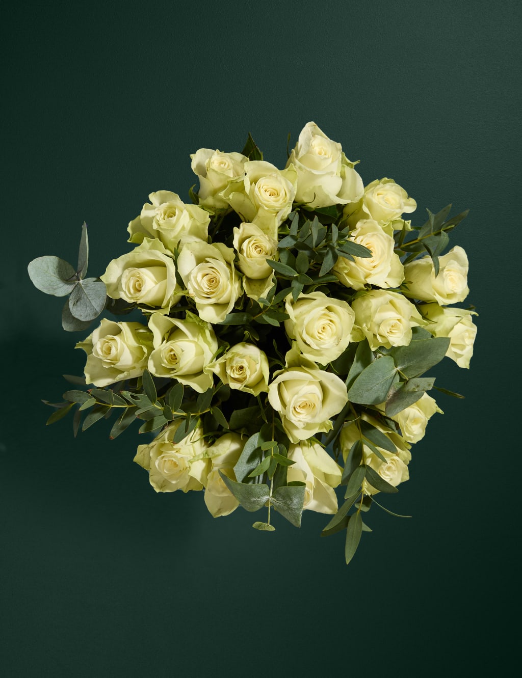 White Rose & Eucalyptus Bouquet 2 of 3