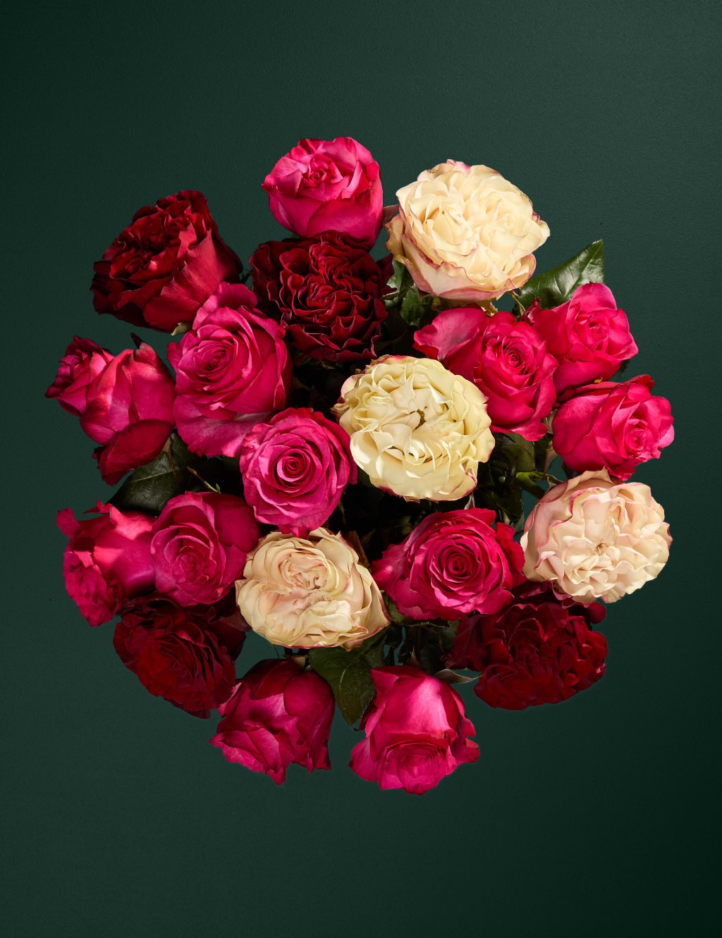 Mixed Rose Bouquet with Chocolates & Champagne 2 of 7