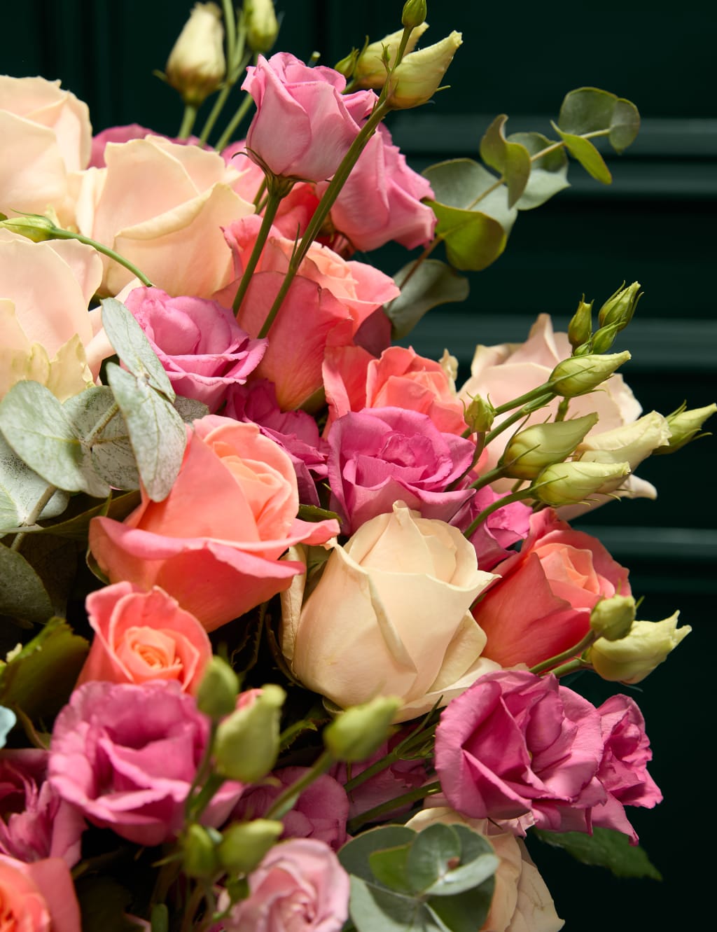 Pink Rose & Lisianthus Bouquet 4 of 7
