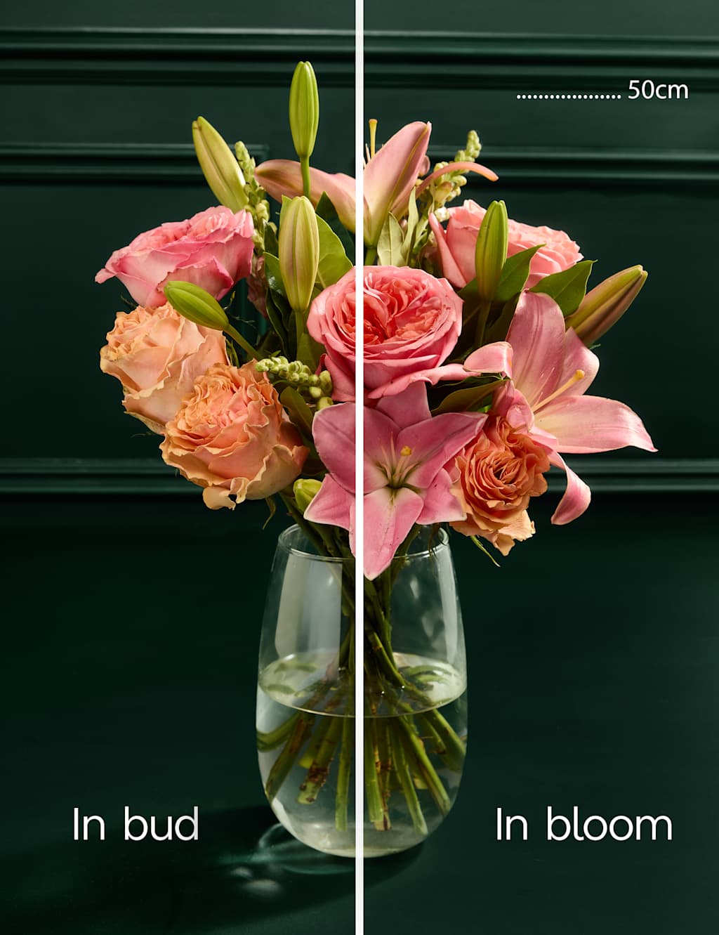 Pink Rose & Lily Bouquet 5 of 7