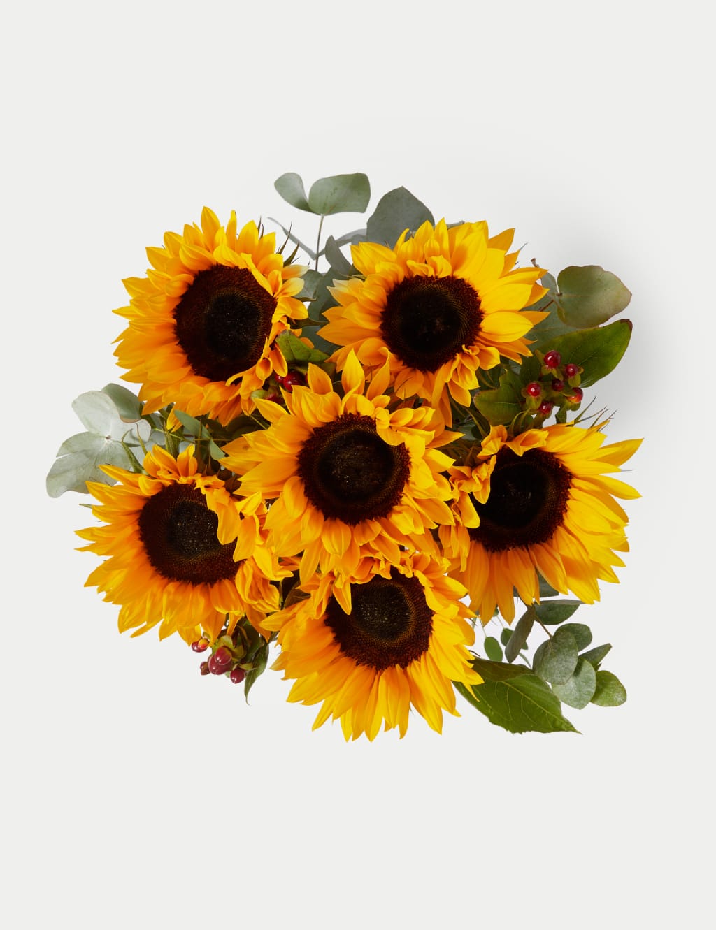 Sunflower & Hypericum Bouquet 2 of 5