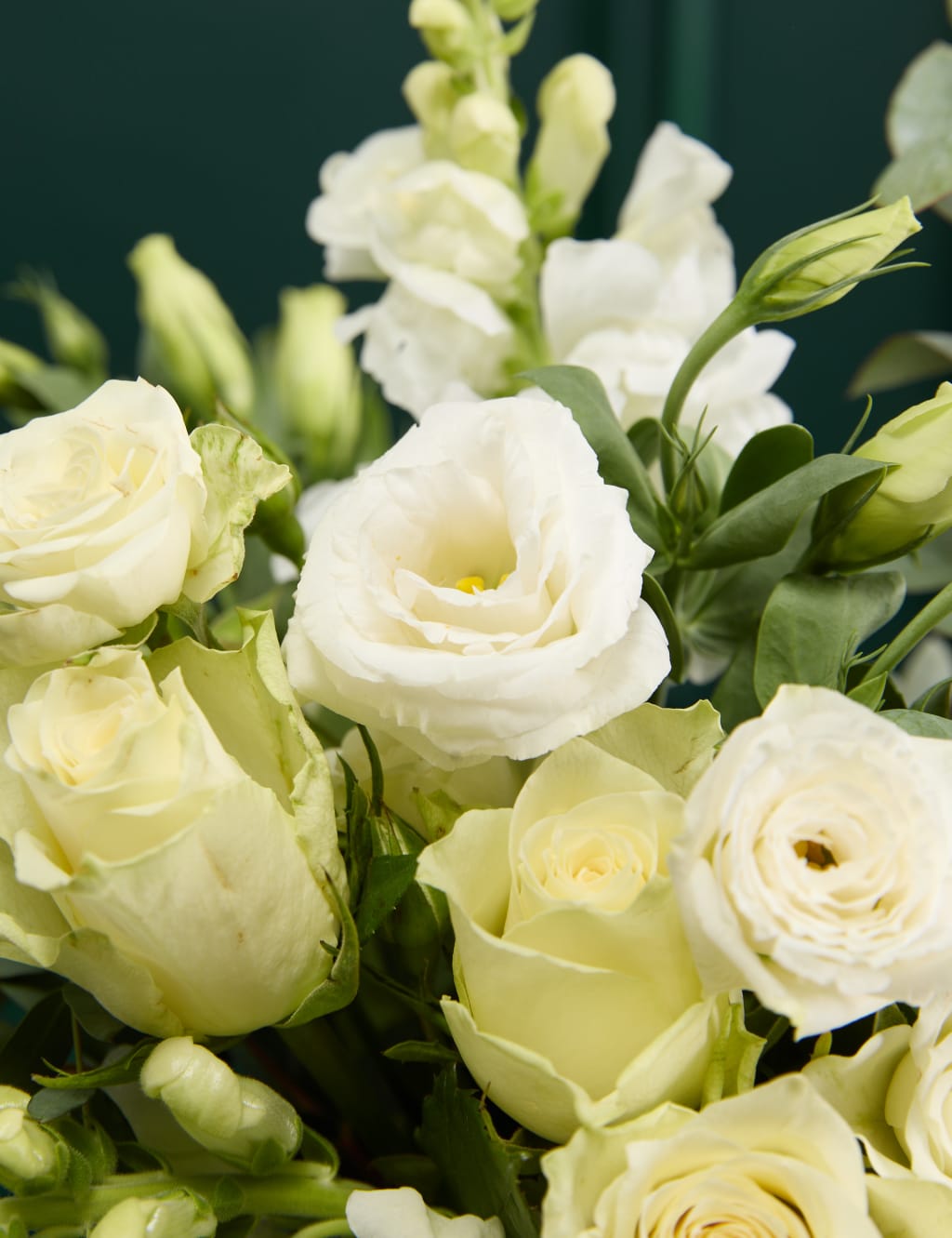 Thinking Of You Rose & Lisianthus Bouquet with Vase 3 of 8