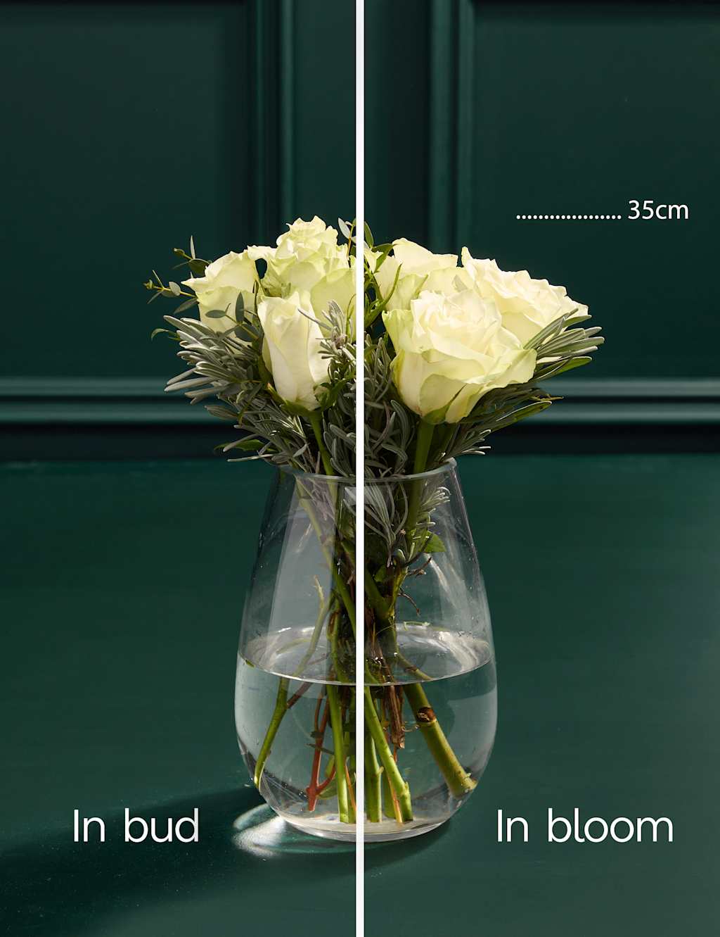 Mother's Day Calming Bouquet in Vase with Candle & Diffuser 5 of 9
