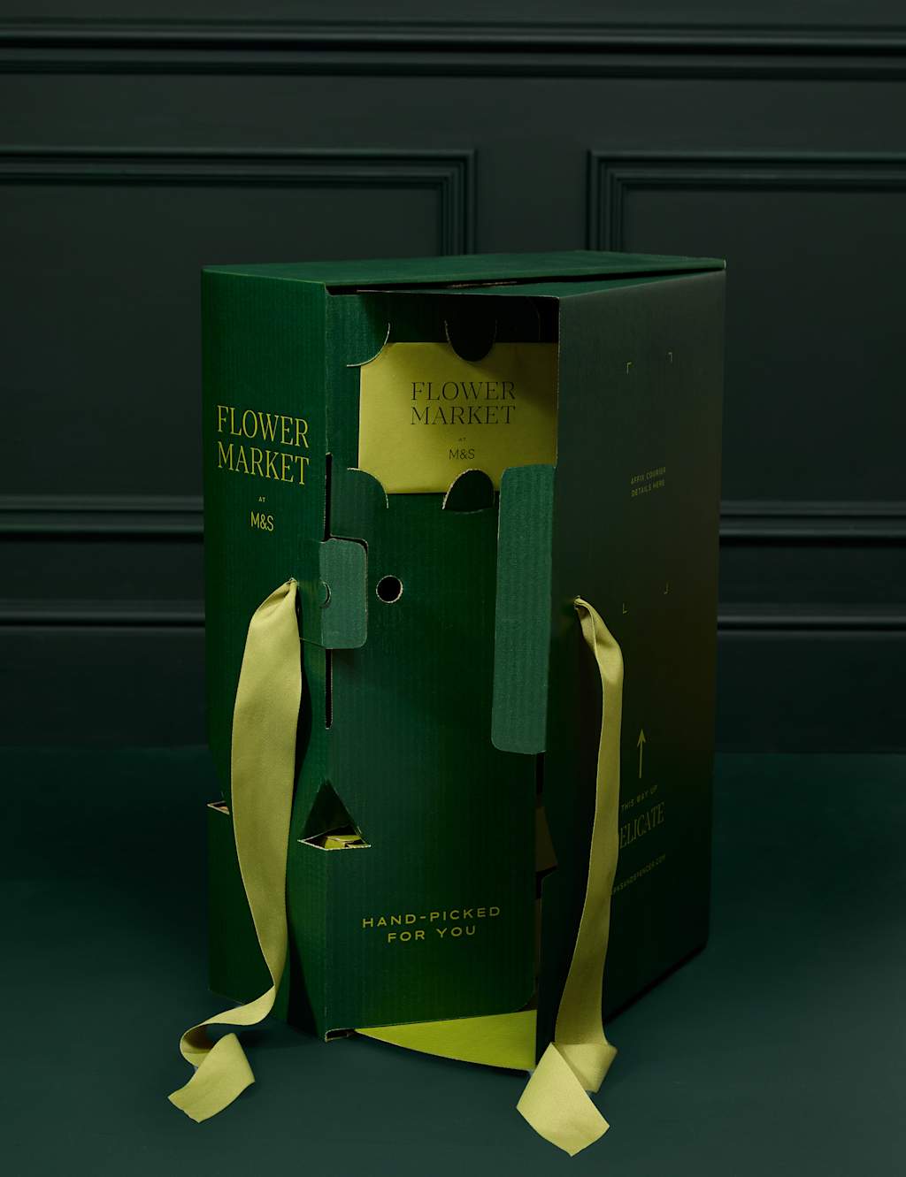 New Home Calathea with Prosecco, Marc de Champagne Truffles & Candle 7 of 7
