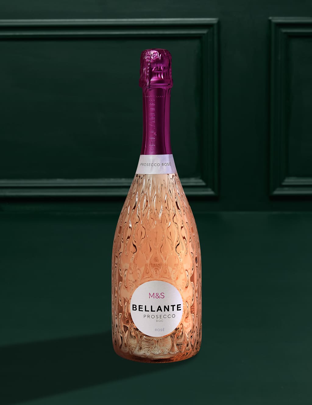 Gigi Rose in Ceramic Pot with Prosecco 5 of 7
