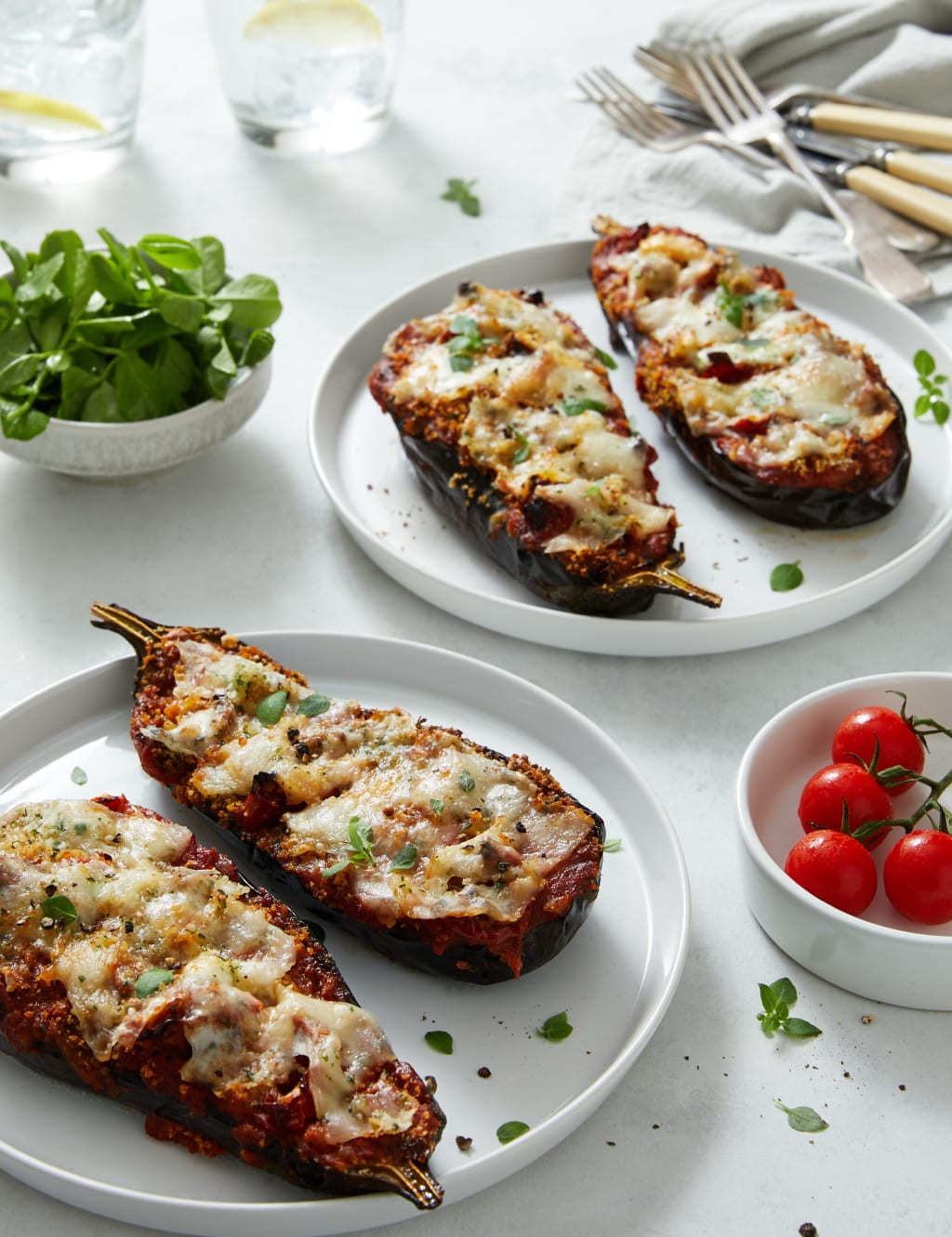 Gastropub Roasted Aubergine with Mozzarella (Serves 4) - (Last Collection Date 30th September 2020) 1 of 2