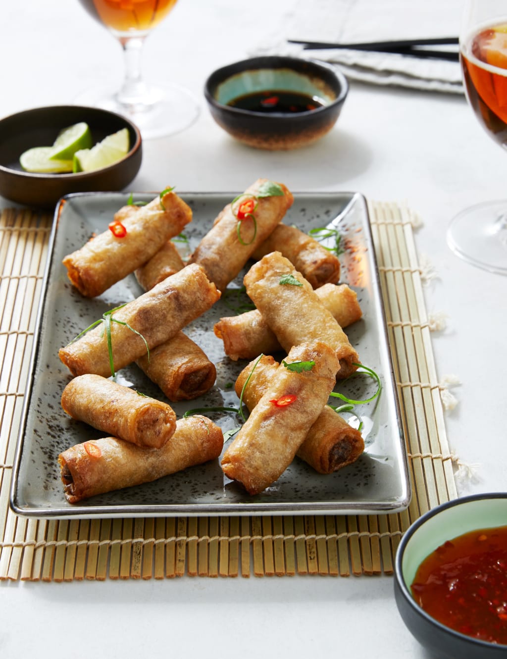 Plant Kitchen No Duck Spring Rolls (Serves 4) - (Last Collection Date 30th September 2020) 1 of 2