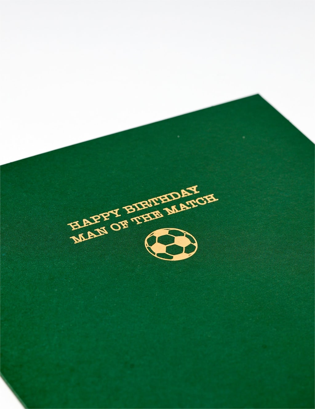 Man Of The Match Birthday Card 2 of 2