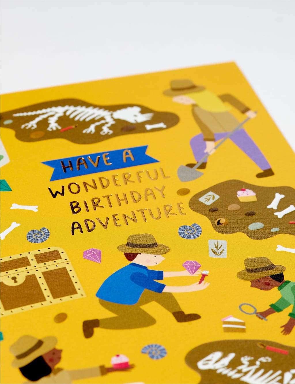 Wonderful Dinosaur Adventure Birthday Card 2 of 2