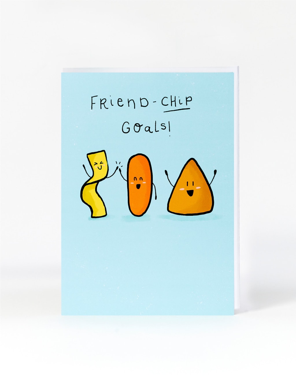 Friend-chip Goals Thank You Card 1 of 2