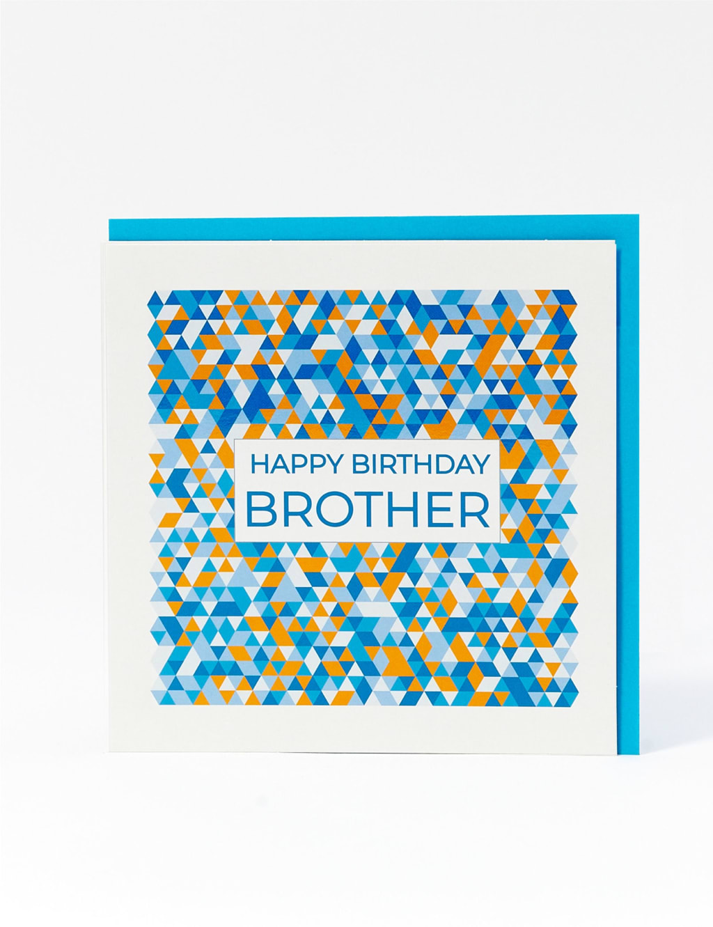 Brother Geometric Birthday Card 1 of 1