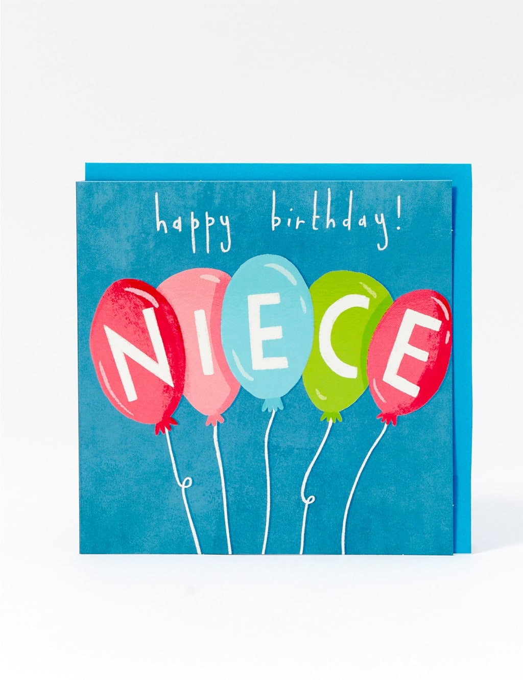 Niece Balloons Birthday Card 1 of 1