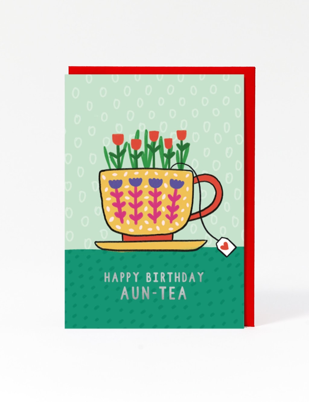 Aun-tea Cup Birthday Card 1 of 1