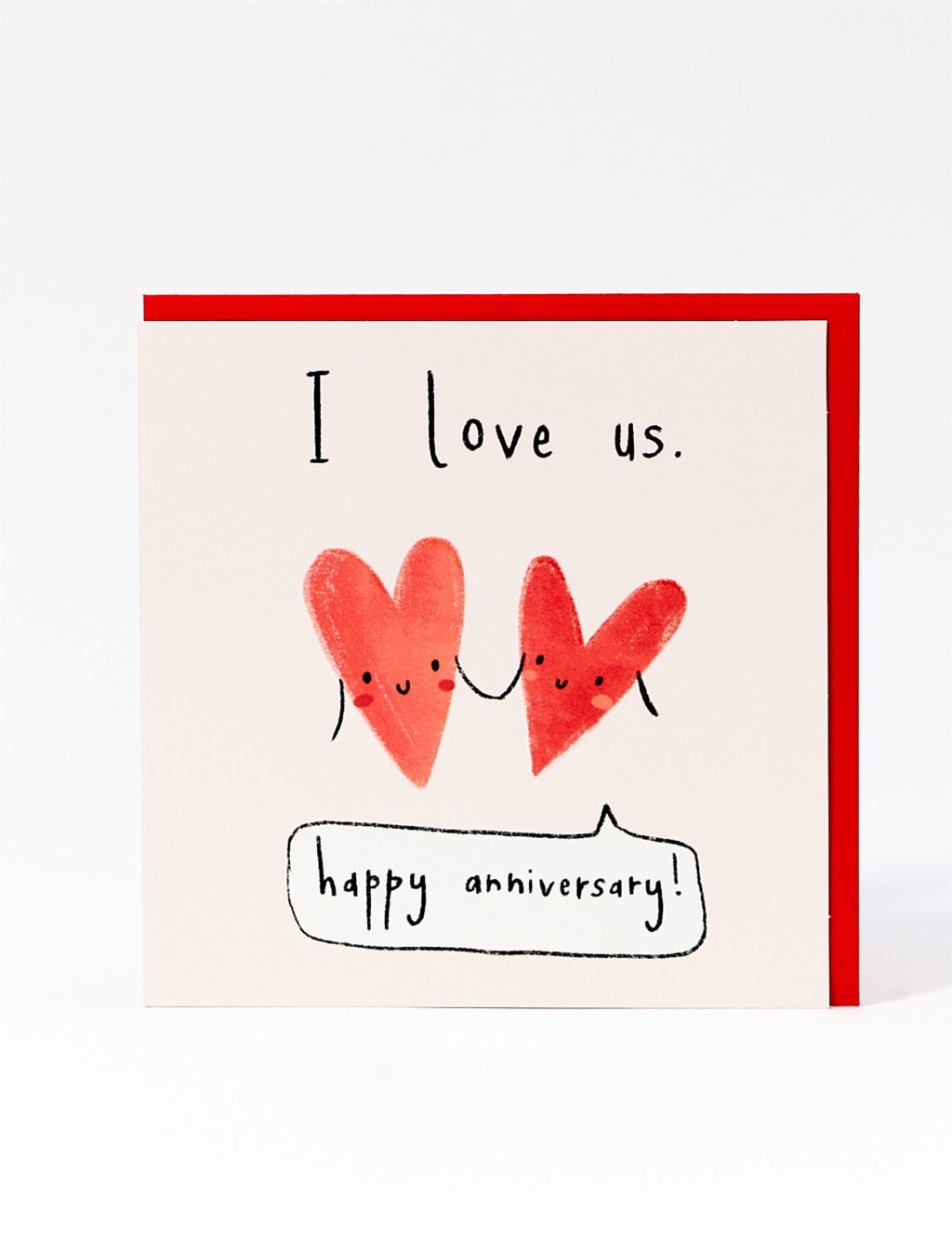 Love Hearts Anniversary Card 1 of 1