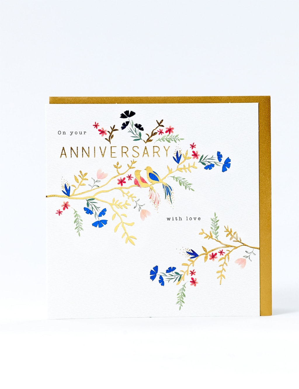 Love Birds Anniversary Card 1 of 1