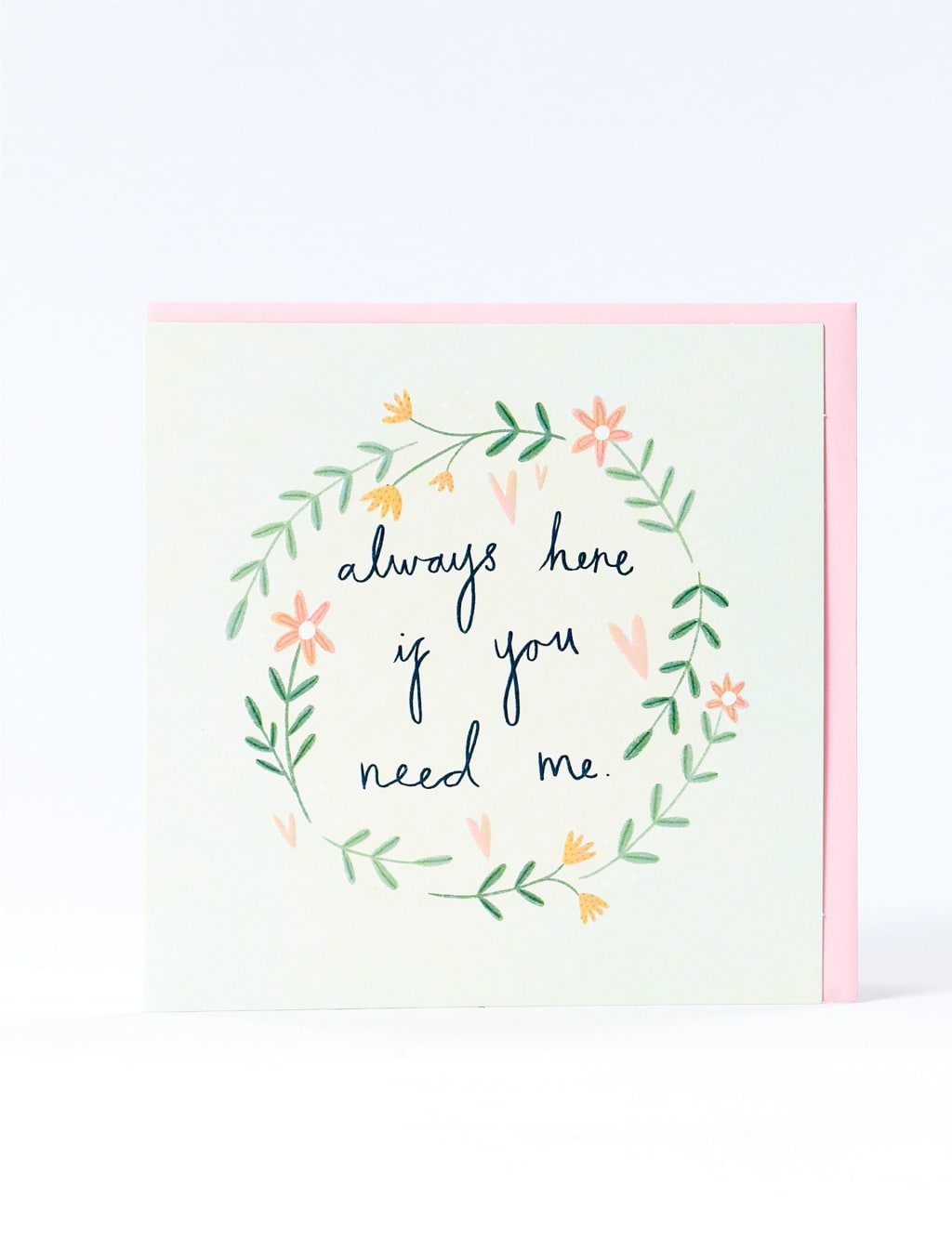 Floral Wreath Sympathy Card 1 of 1
