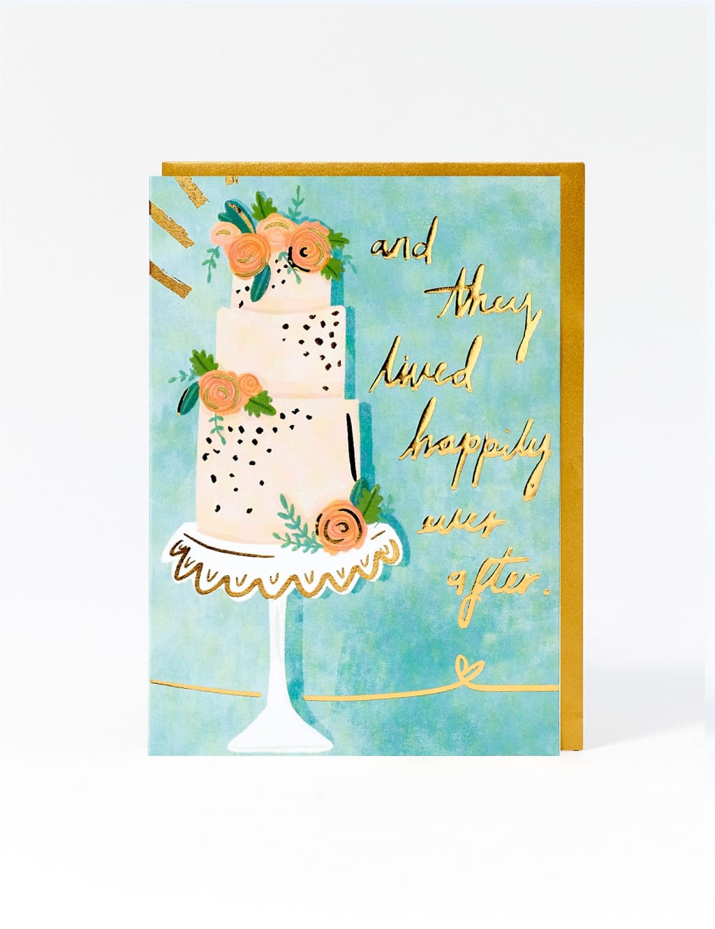 Happily Ever After Cake Wedding Card M S