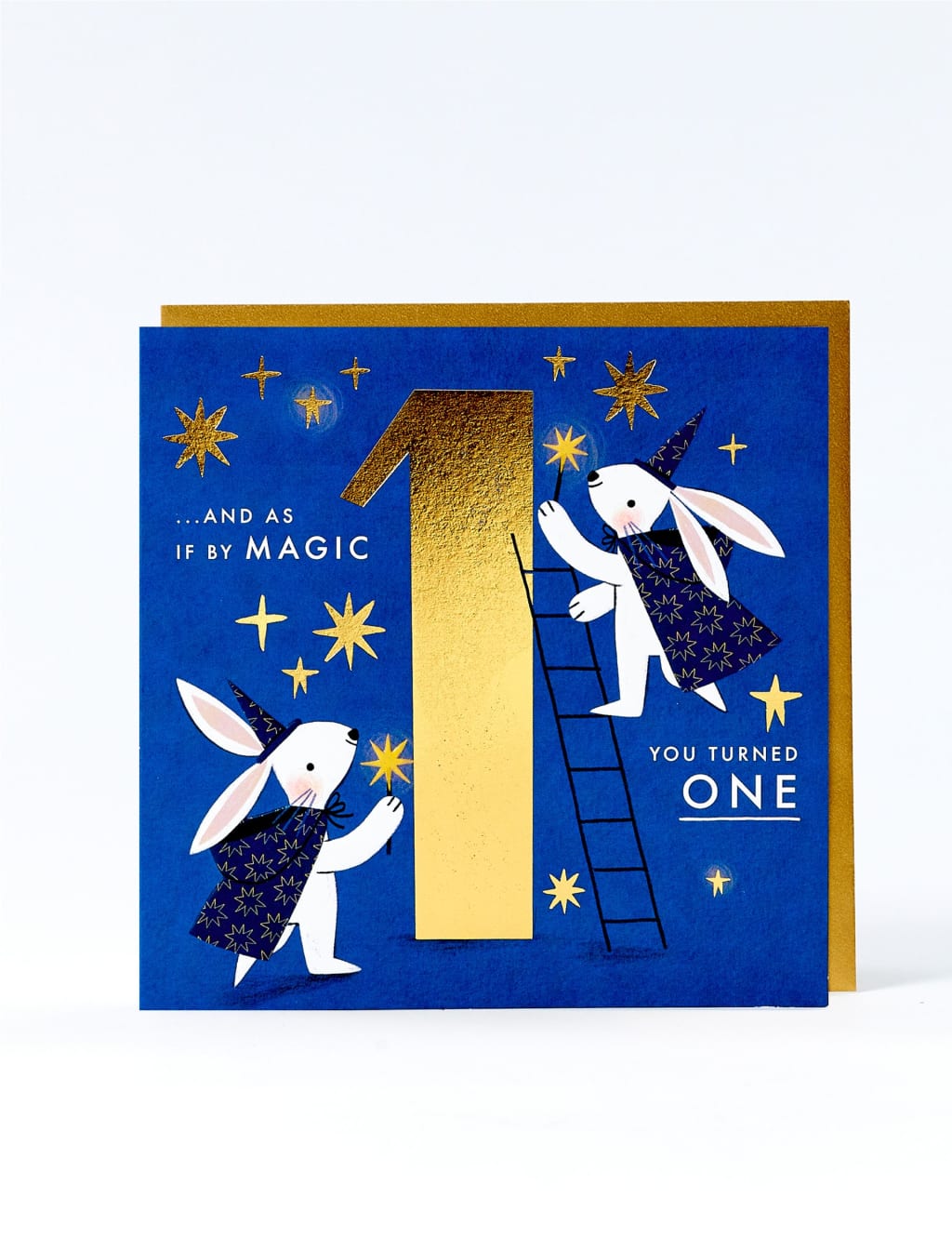 Magic Bunnies 1st Birthday Card 1 of 2