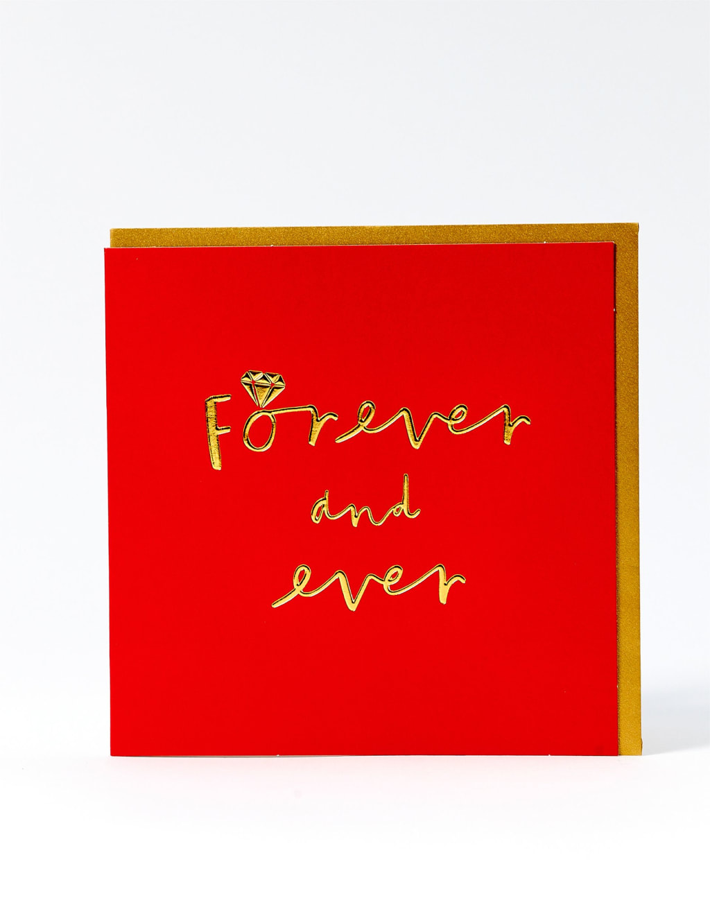 Forever & Ever Contemporary Engagement Card 1 of 3