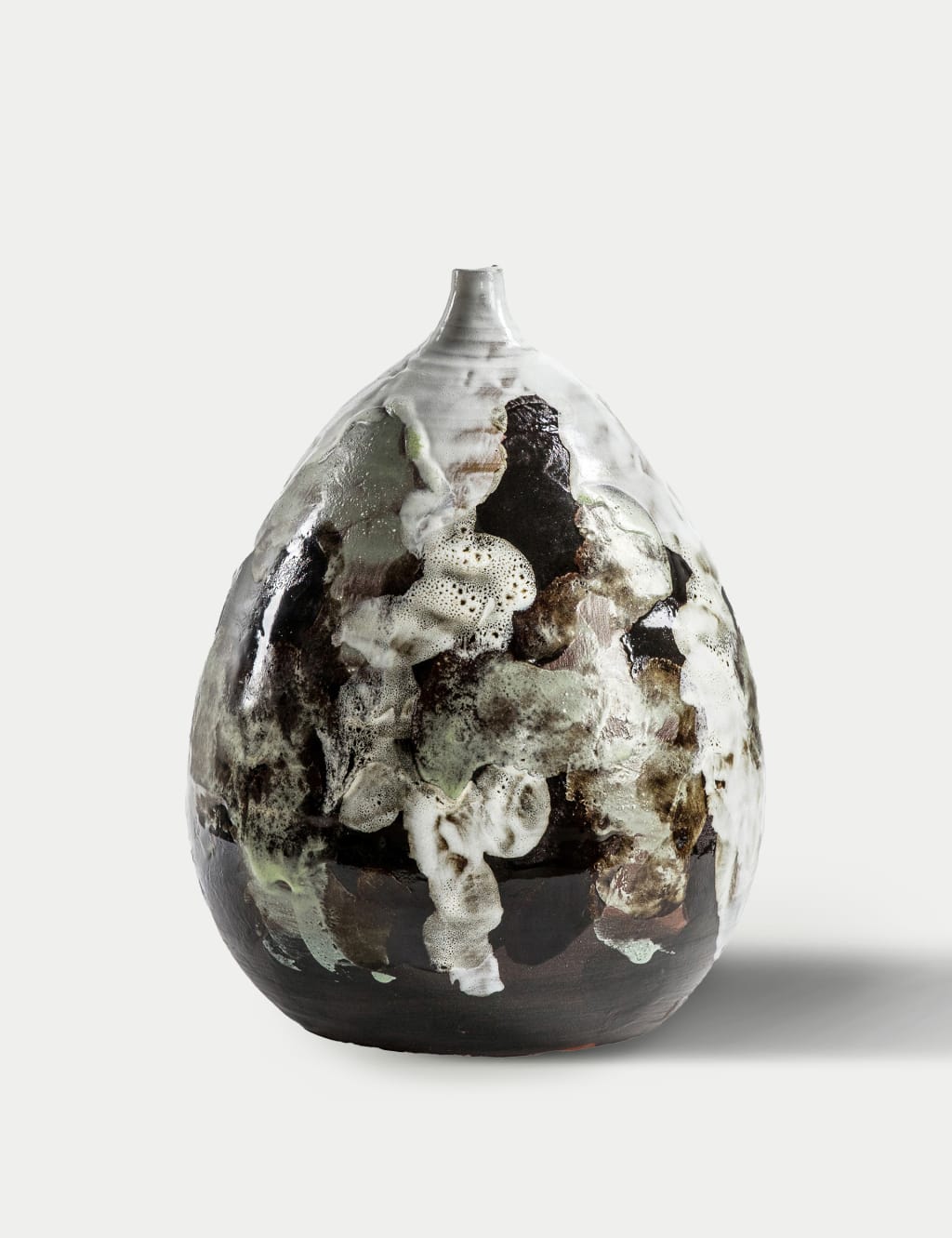 Boscone Glazed Teardrop Vase 1 of 3