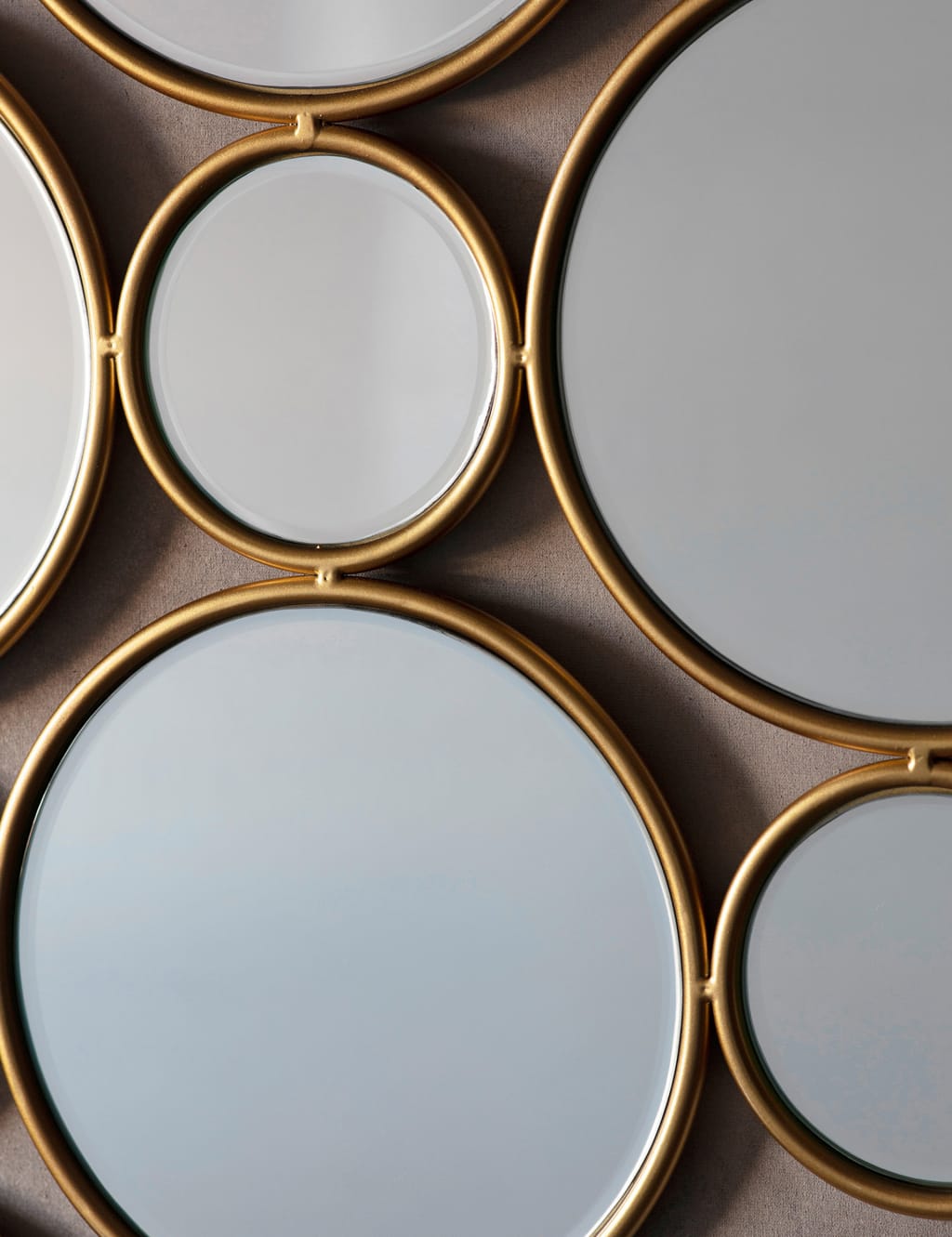 Wallis Circles Hanging Wall Mirror 3 of 4