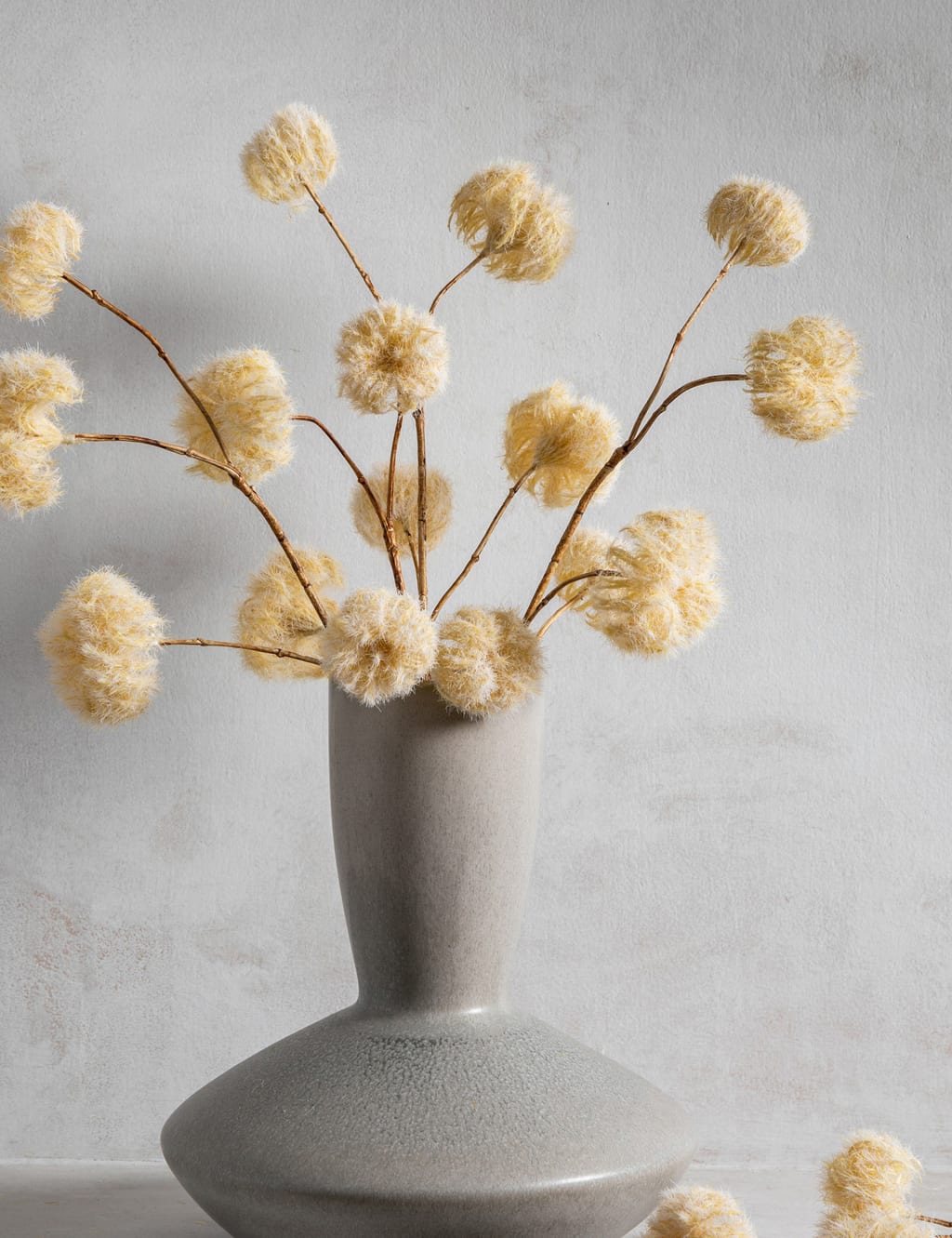 Set of 5 Artificial Dried Clematis Stems 2 of 5