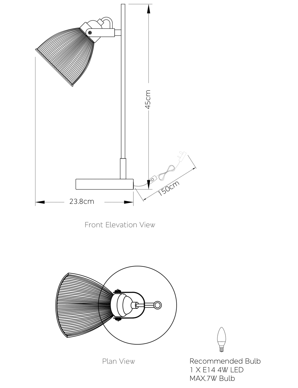 Florence Table Lamp 7 of 7