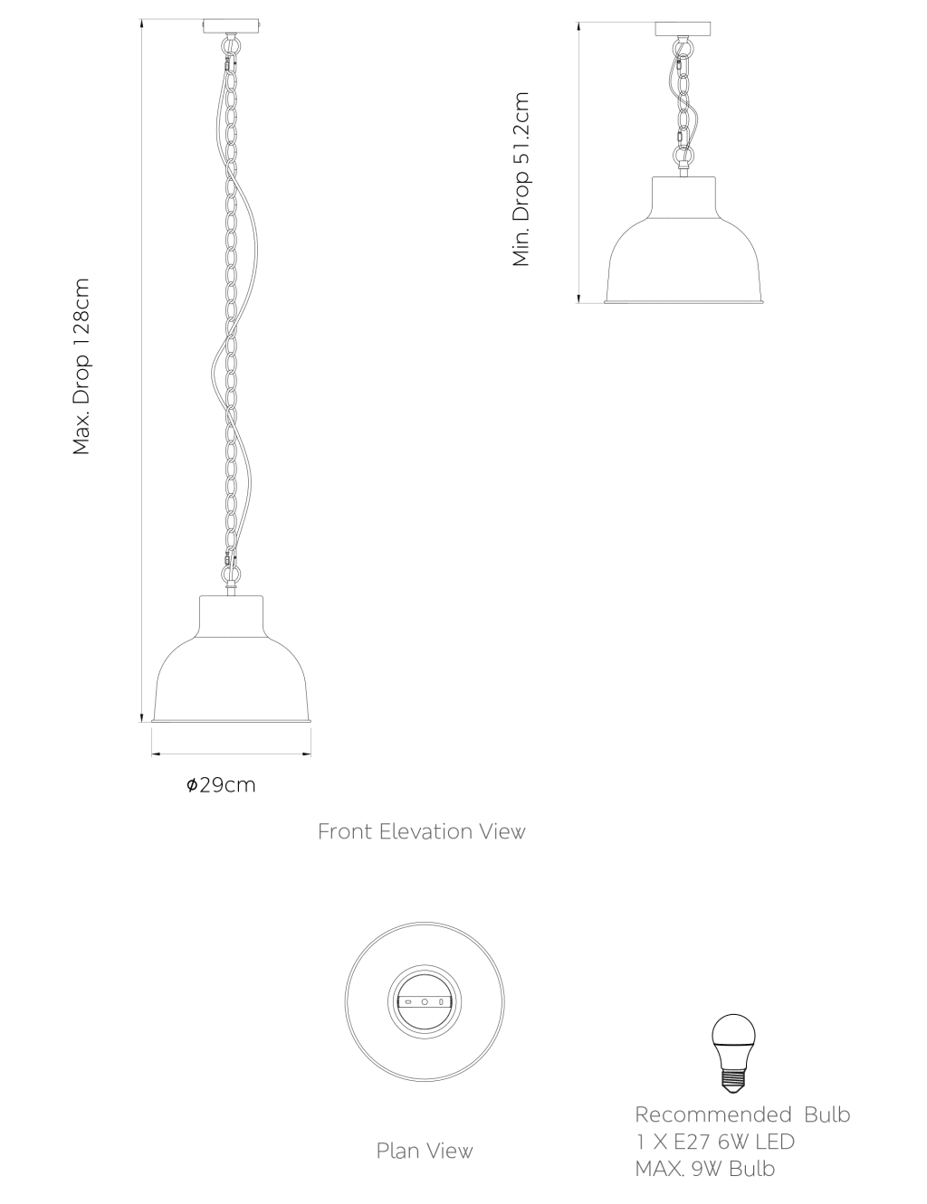 Cambourne Pendant Light 7 of 8