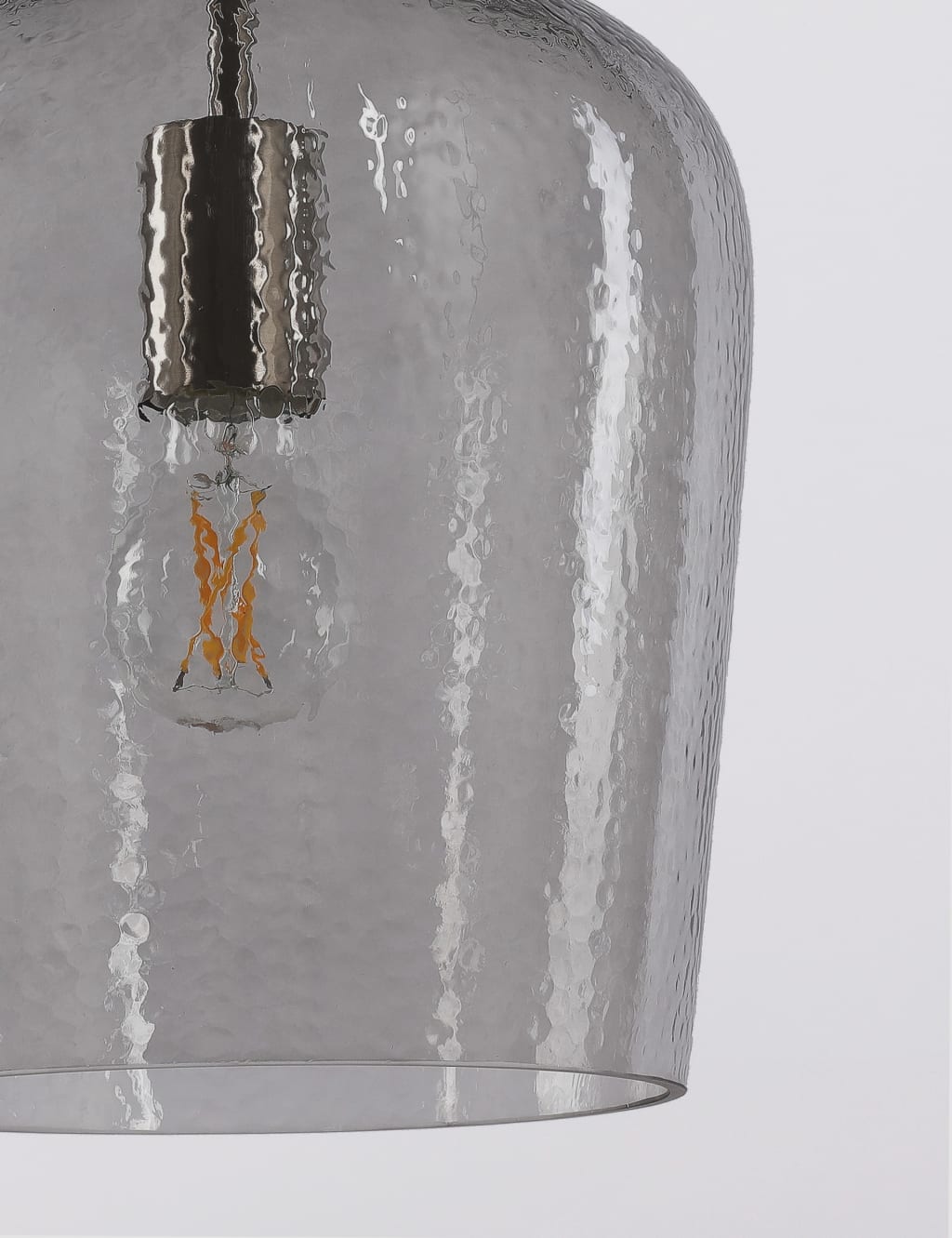 Raven Glass Pendant Ceiling Light 6 of 8