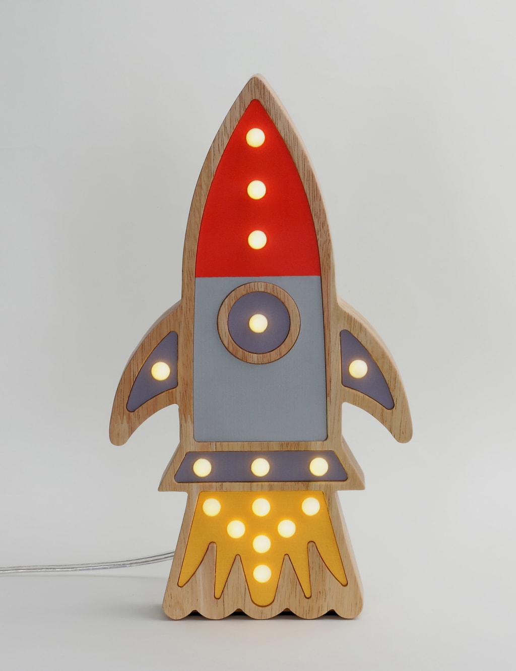 Kids' Rocket LED Table Lamp 6 of 7