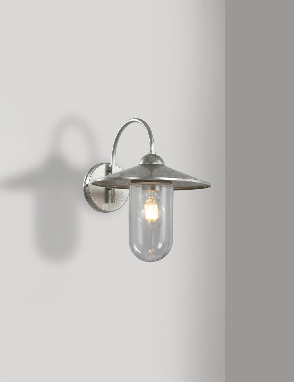 Outdoor Disk Wall Light 5 of 7