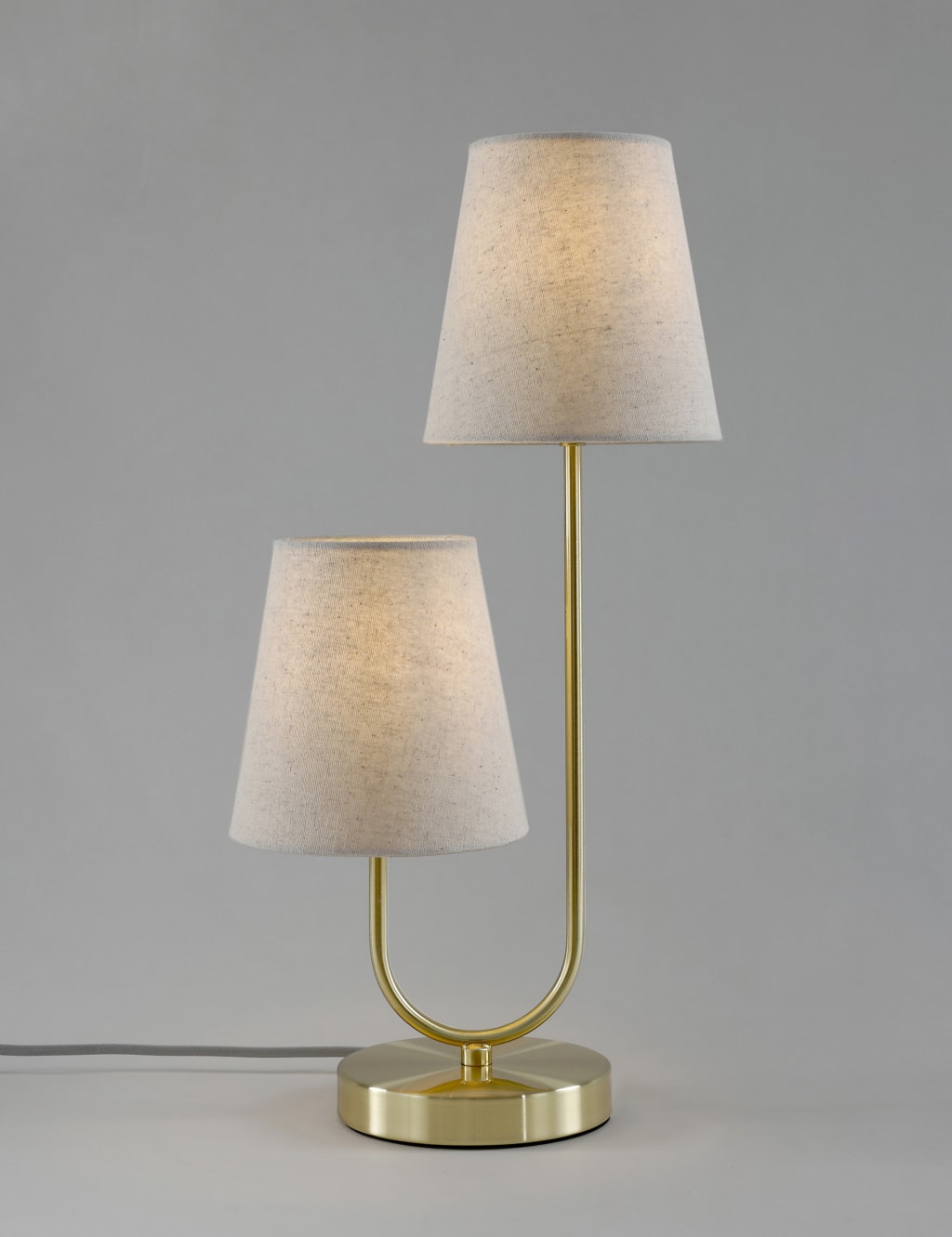 2 Shade Metal Table Lamp 6 of 6