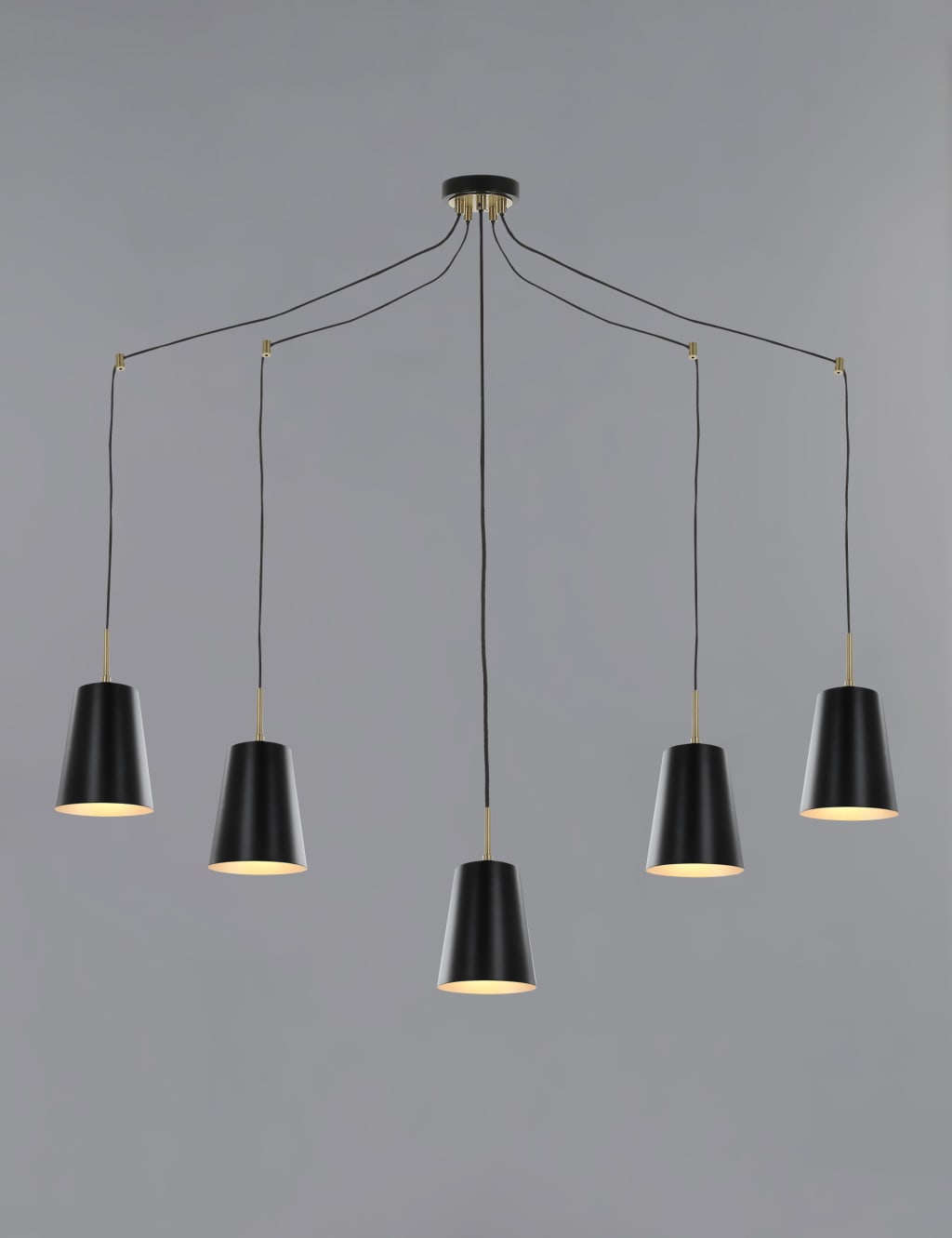 Milan 5 Multi Pendant Light 3 of 4