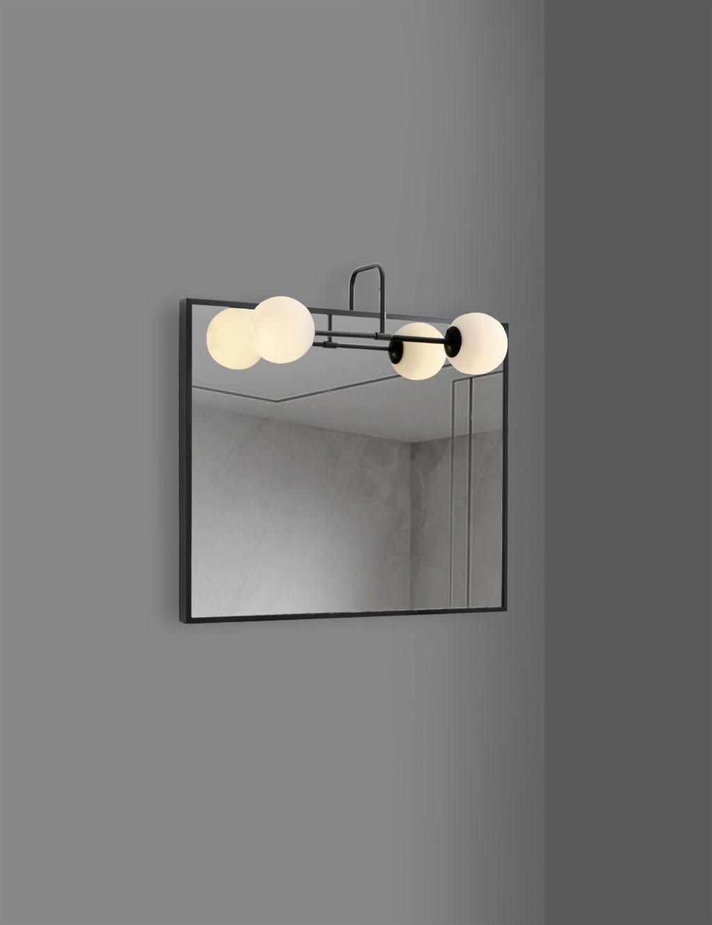 Opal Bathroom Mirror Light 6 of 6