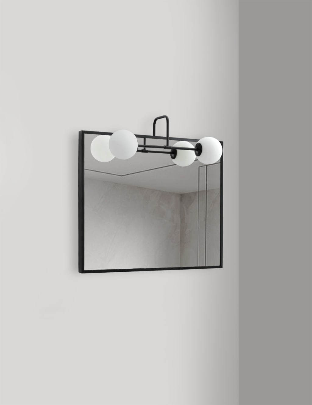 Opal Bathroom Mirror Light 2 of 6
