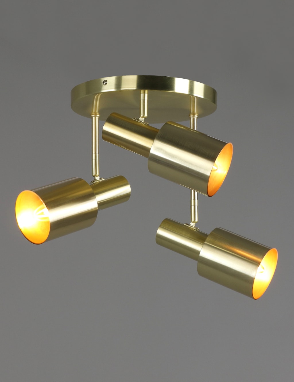 Ava 3 Spot Light Flush Ceiling Light 6 of 6