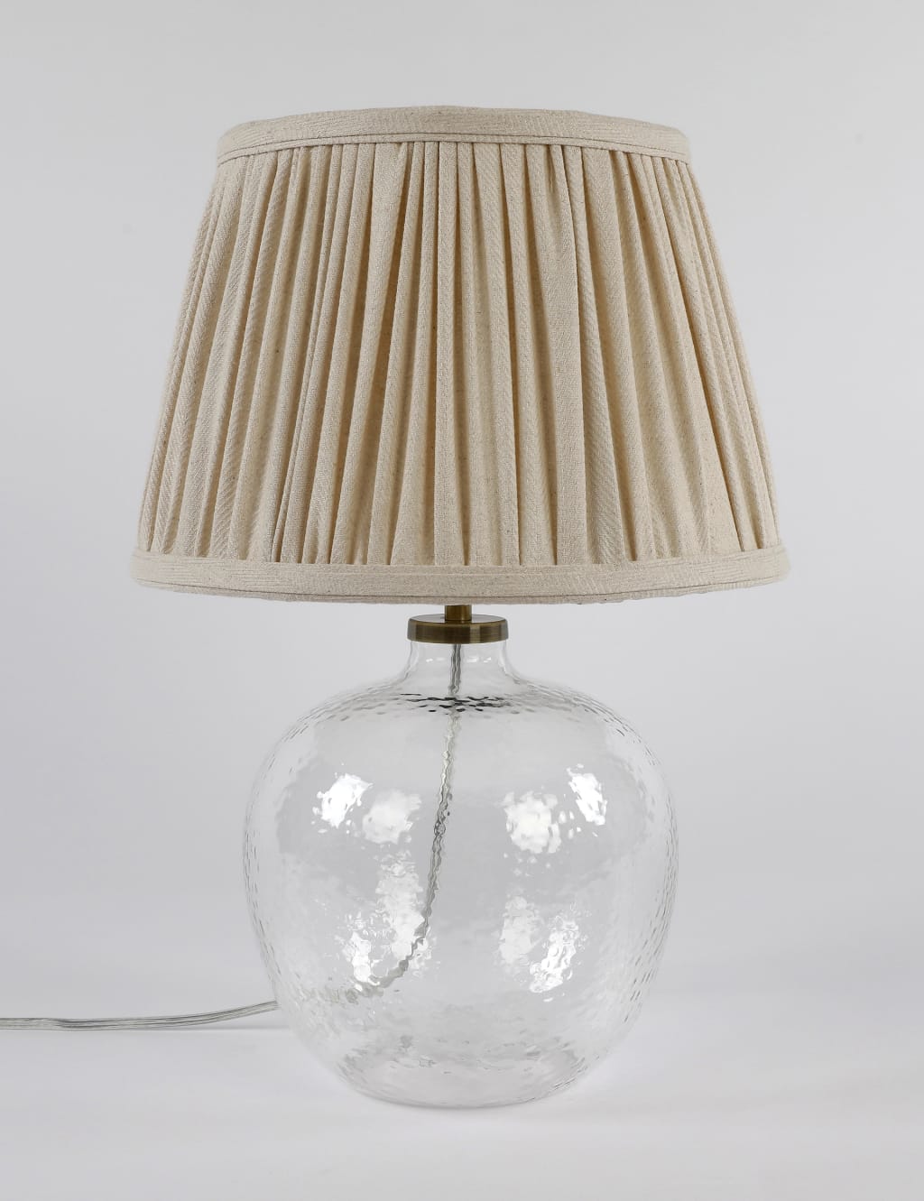 Glass Textured Table Lamp 1 of 6
