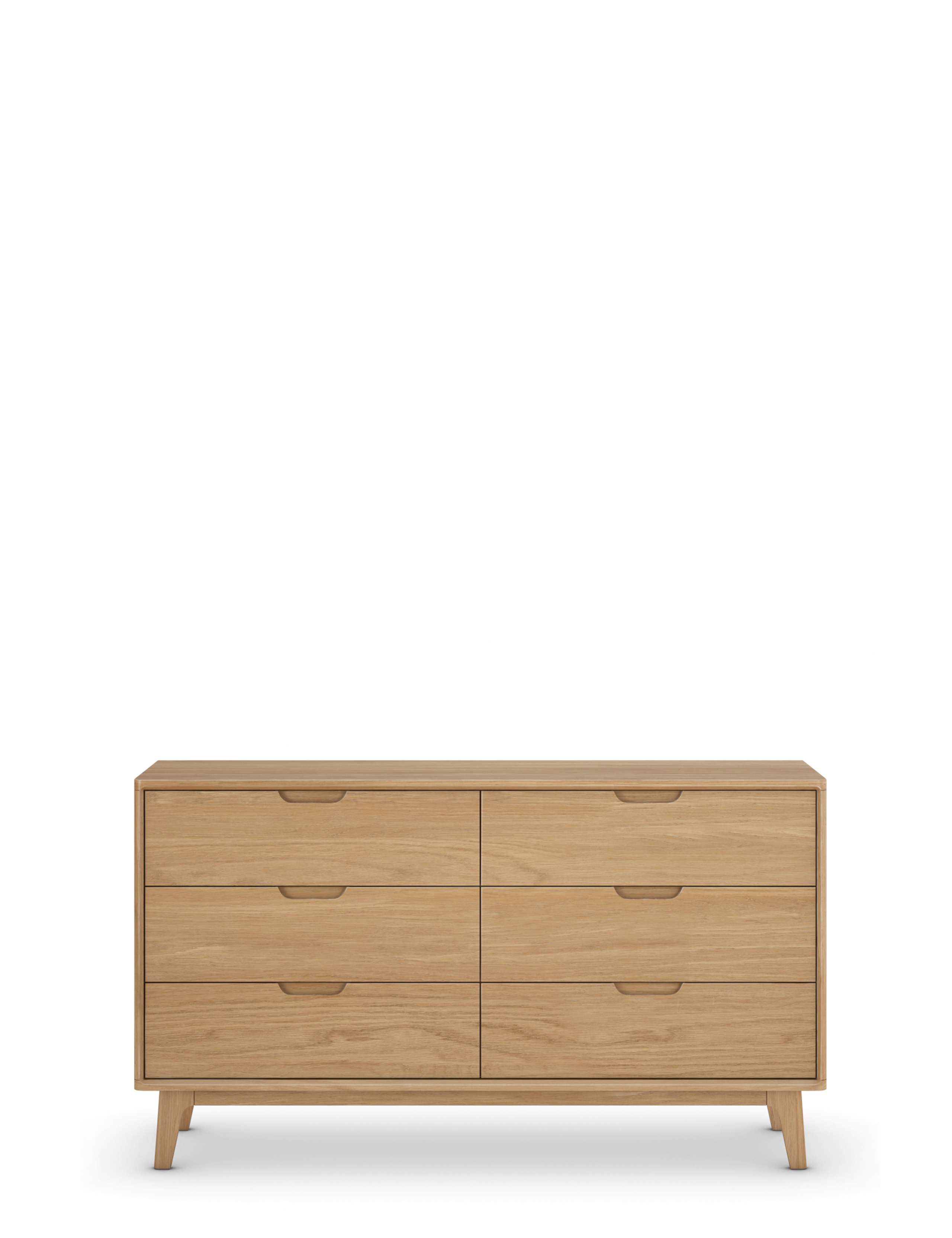 Nord Wide 6 Drawer Chest 2 of 6