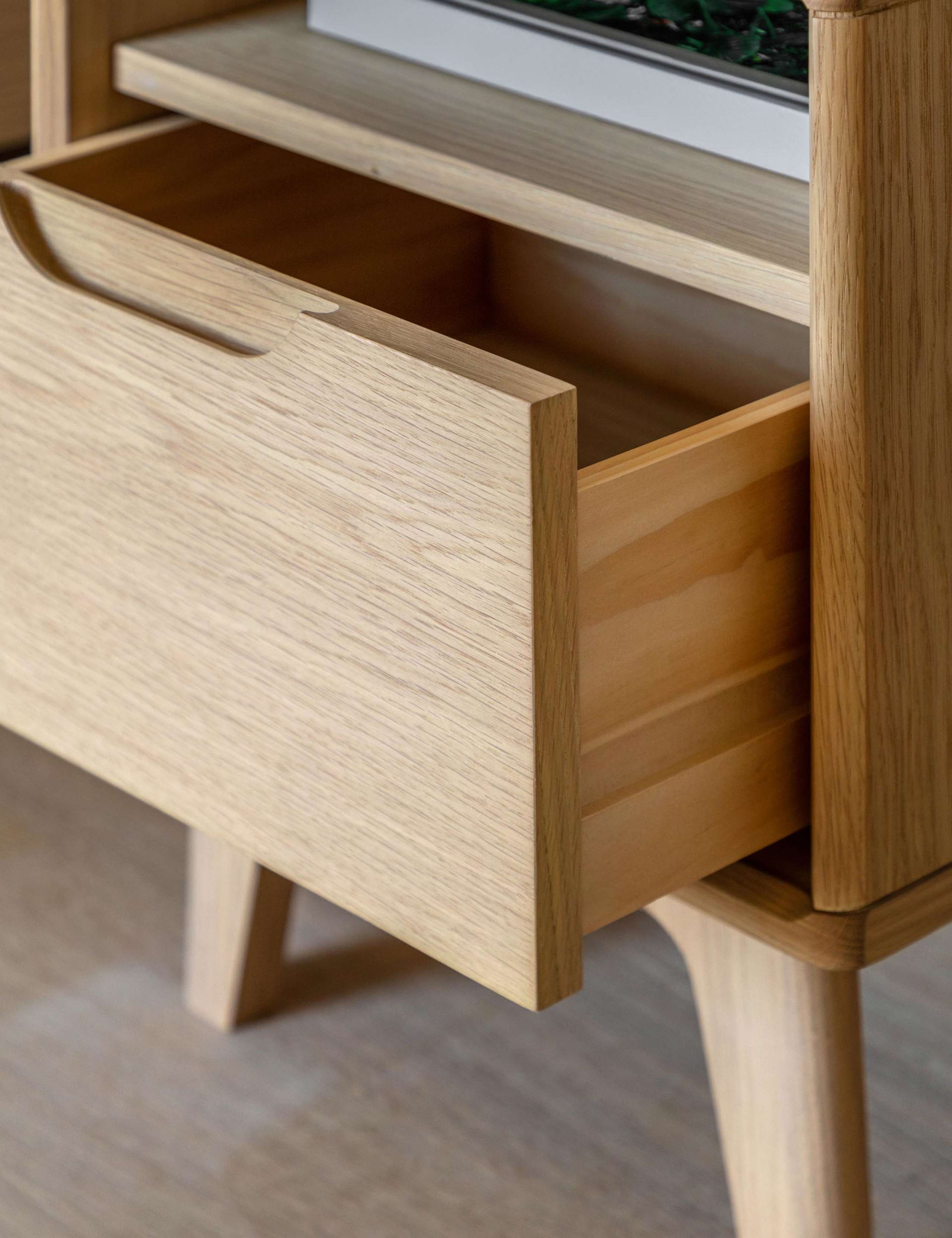 Nord 1 Drawer Bedside Table 2 of 8