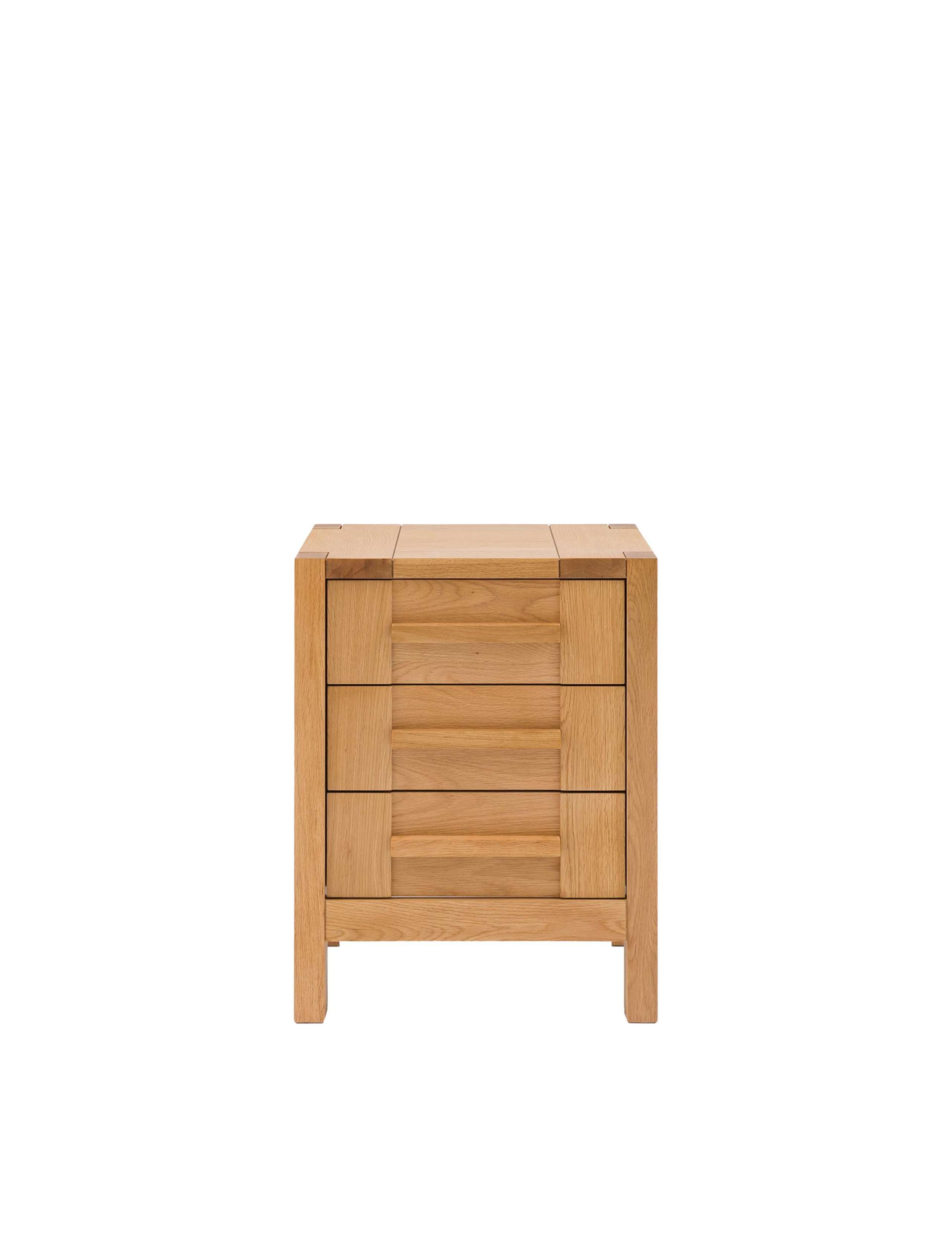 Sonoma™ 3 Drawer Bedside Table 6 of 14