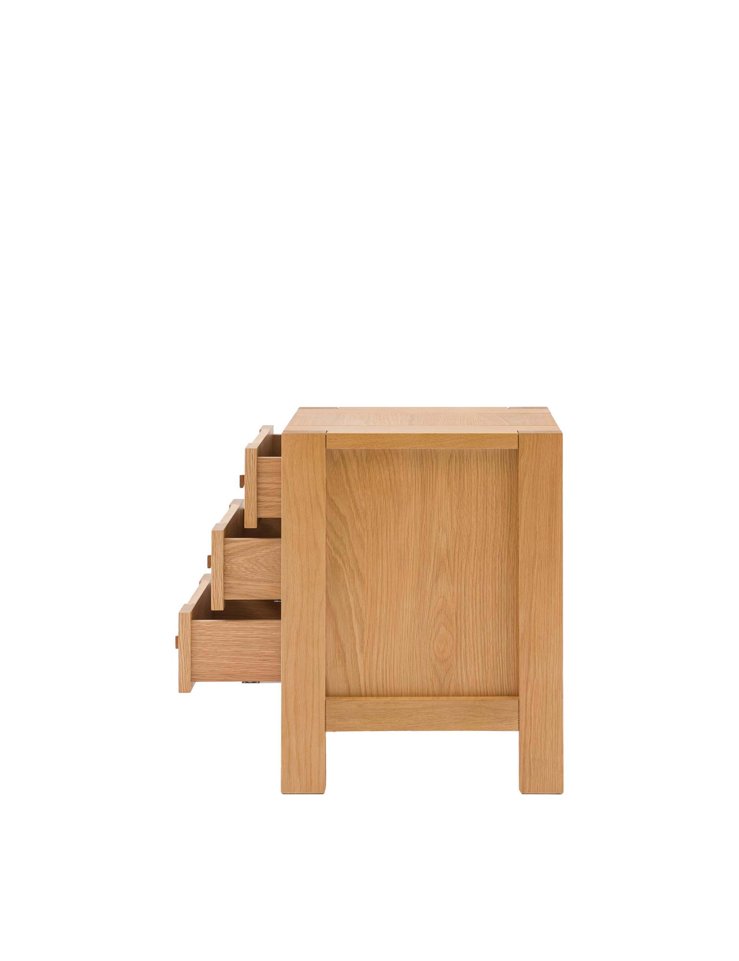 Sonoma™ 3 Drawer Bedside Table 8 of 14