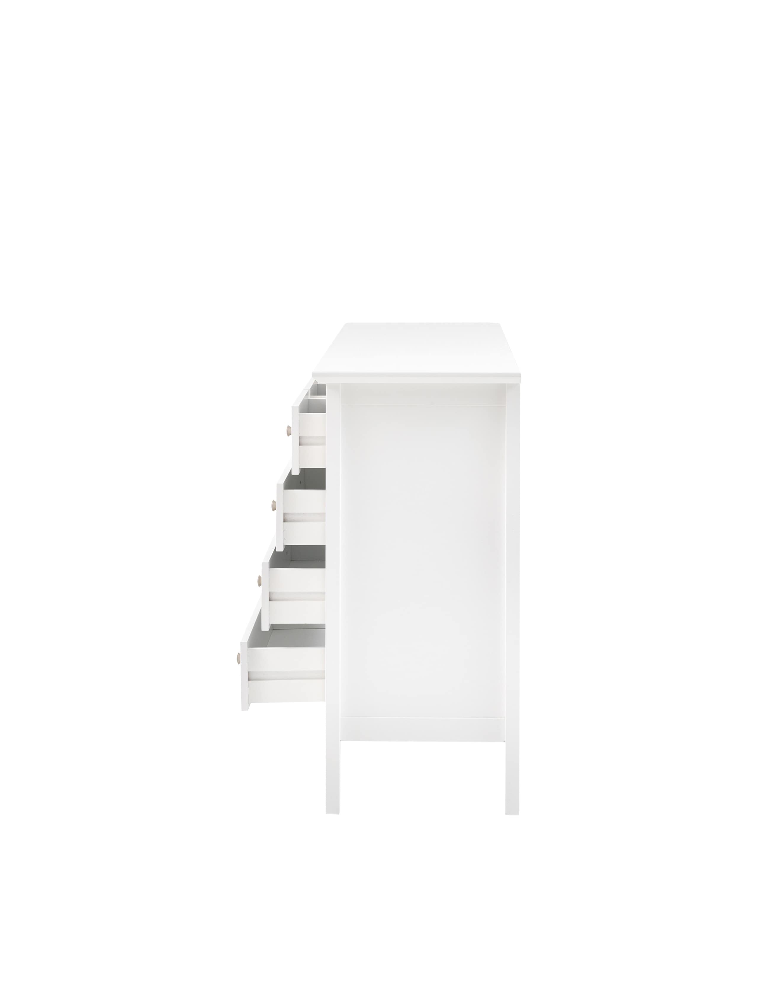 Hastings White 10 Drawer Chest 8 of 9