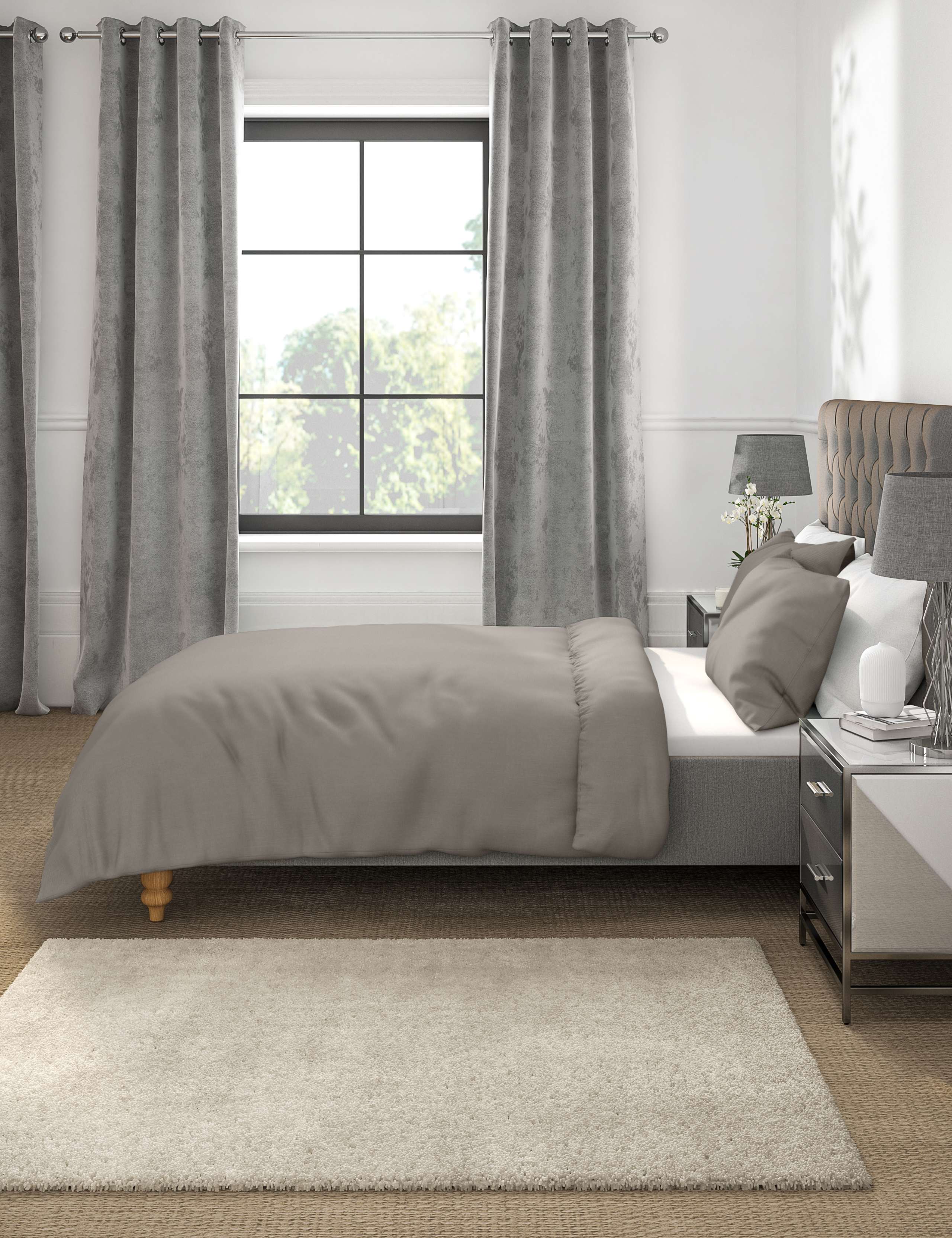 Comfortably Cool Lyocell Rich Duvet Cover 3 of 4