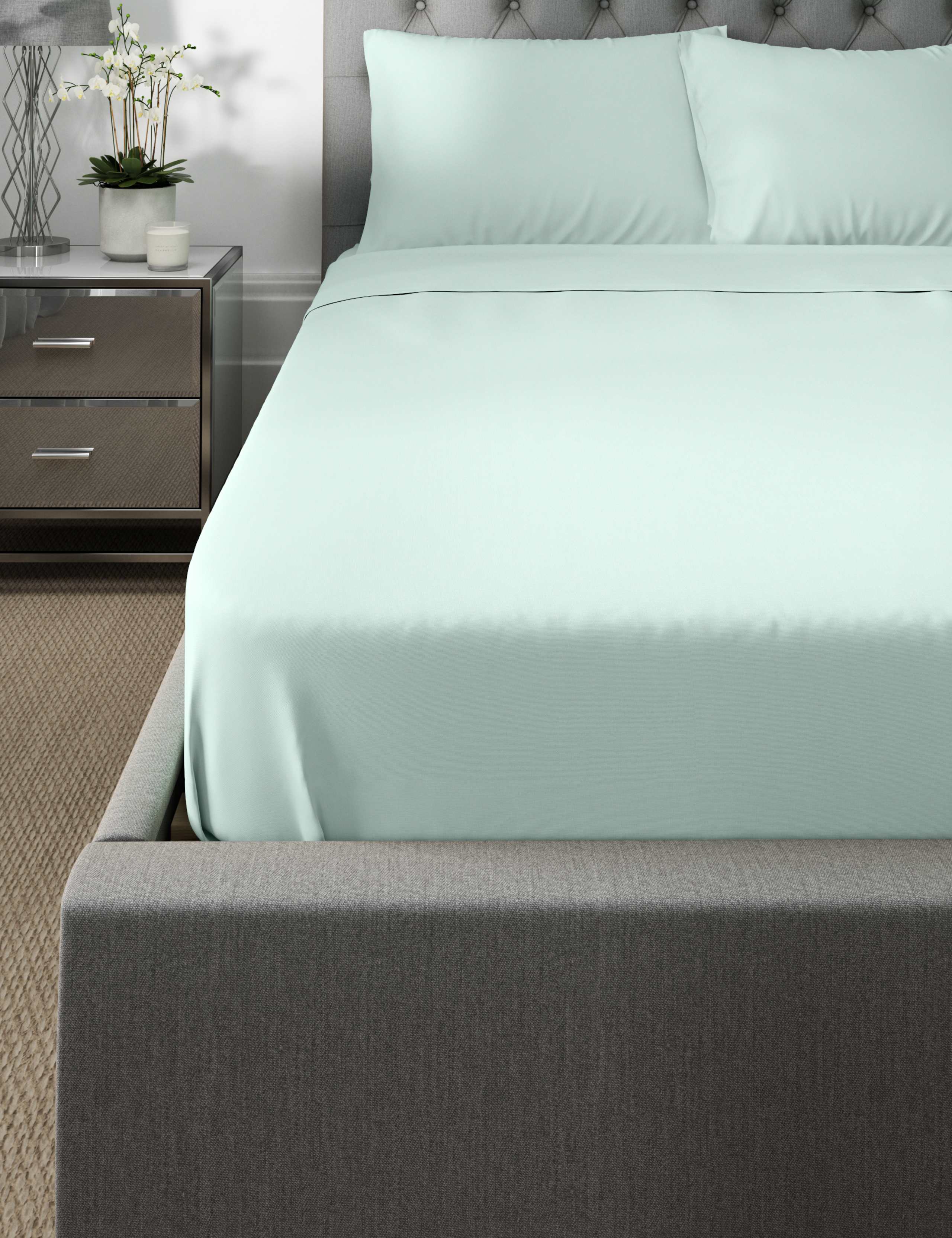 Comfortably Cool Lyocell Rich Flat Sheet 4 of 4