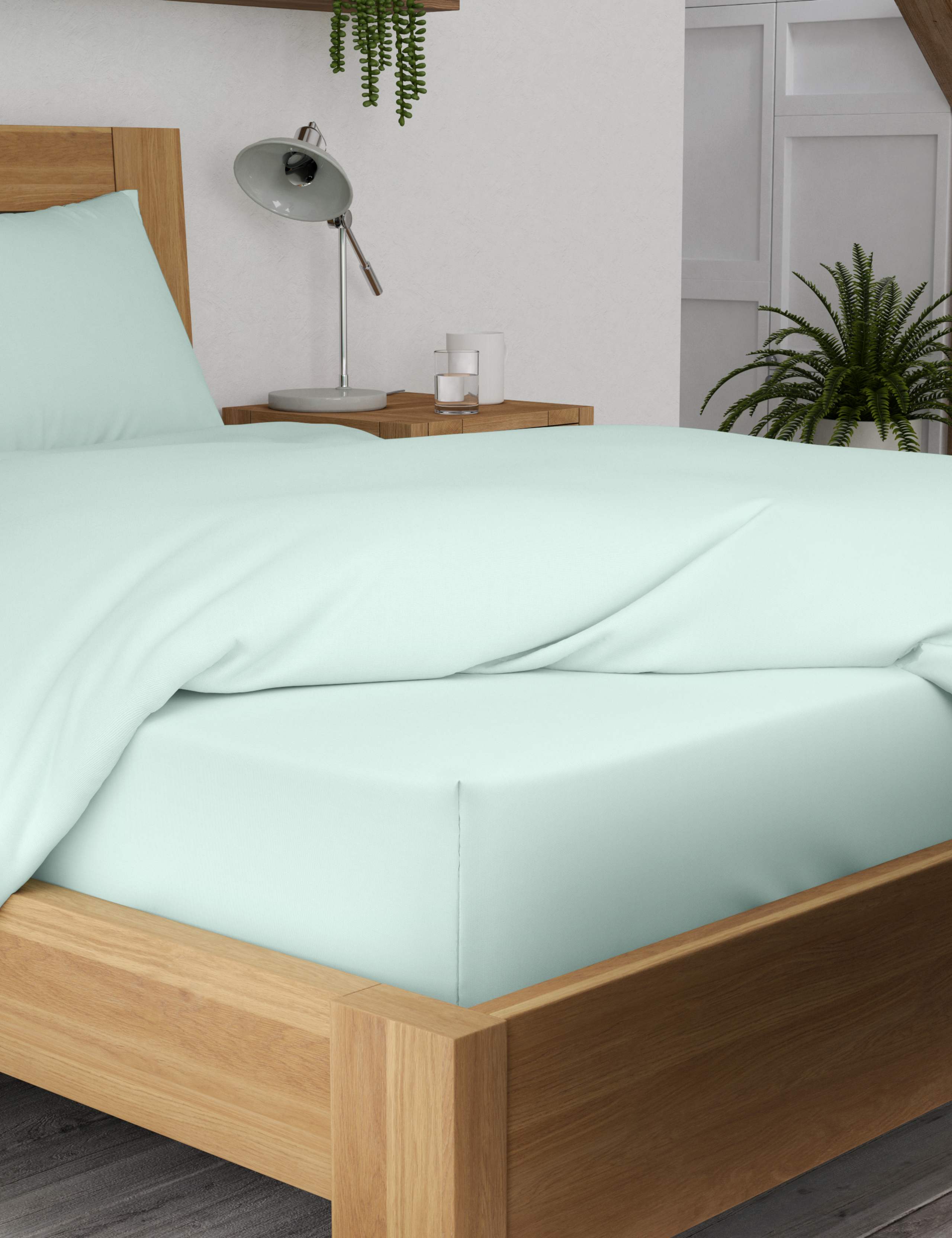 Comfortably Cool Lyocell Rich Deep Fitted Sheet 1 of 3