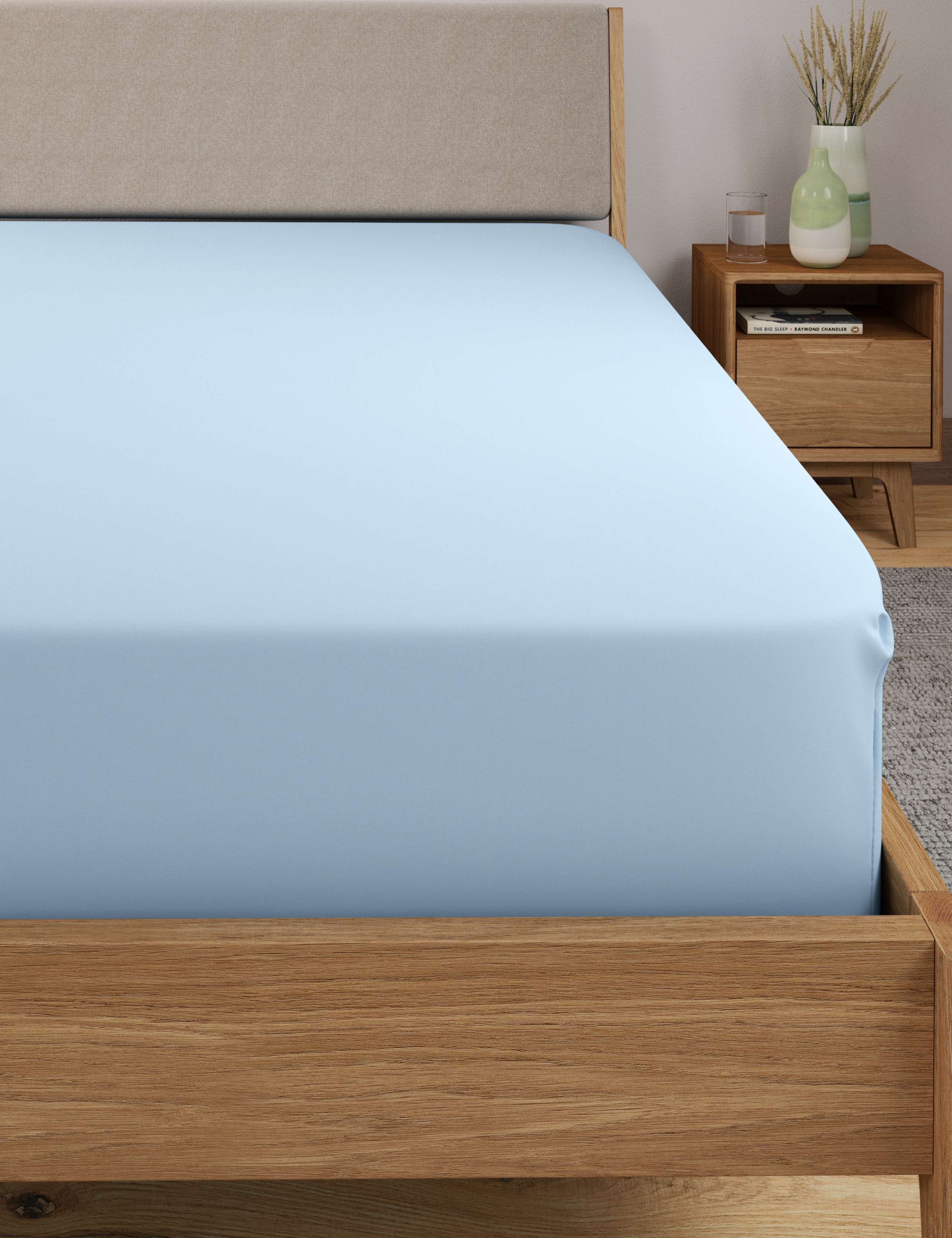 Comfortably Cool Lyocell Rich Extra Deep Fitted Sheet 2 of 3