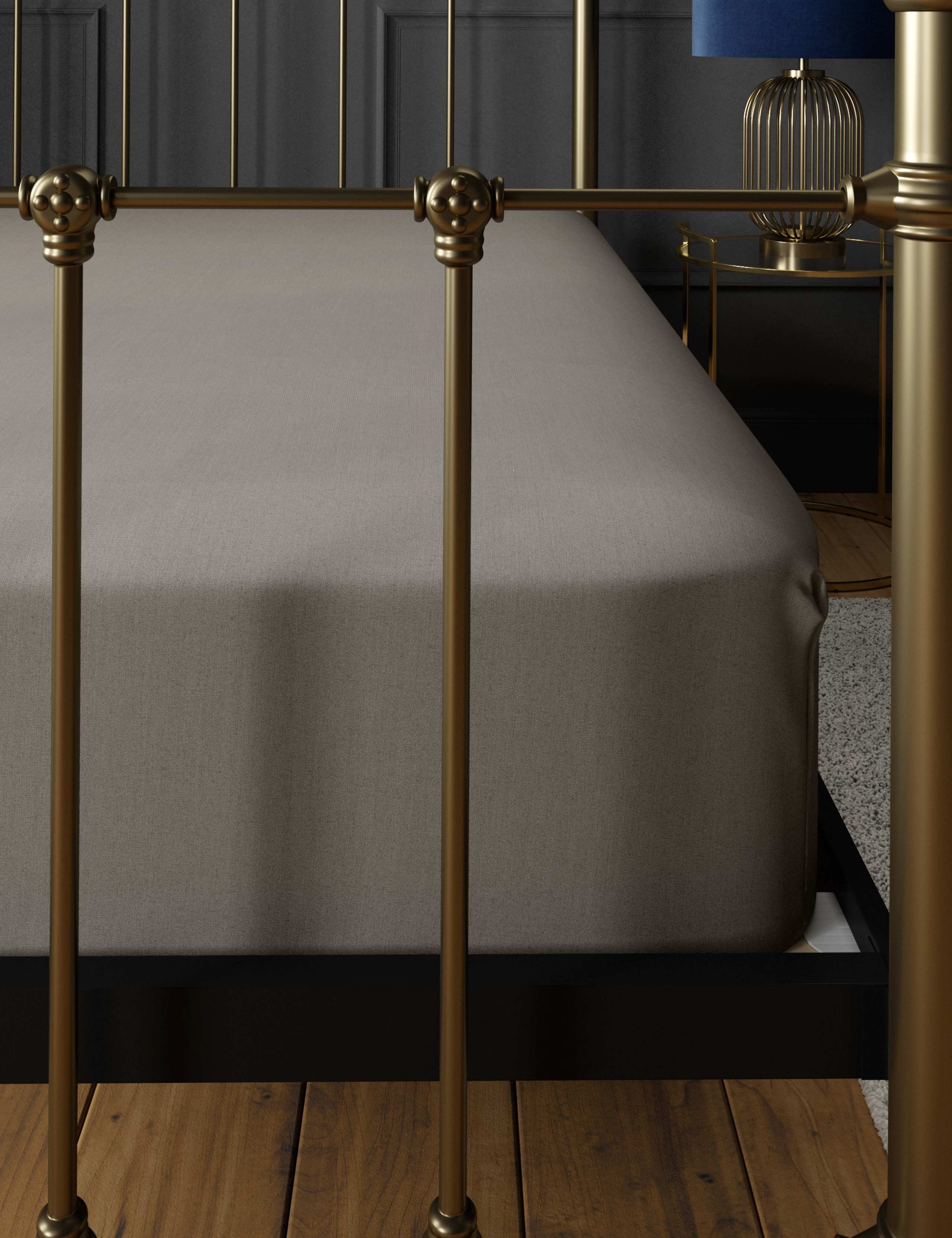 Comfortably Cool Lyocell Rich Extra Deep Fitted Sheet 2 of 3